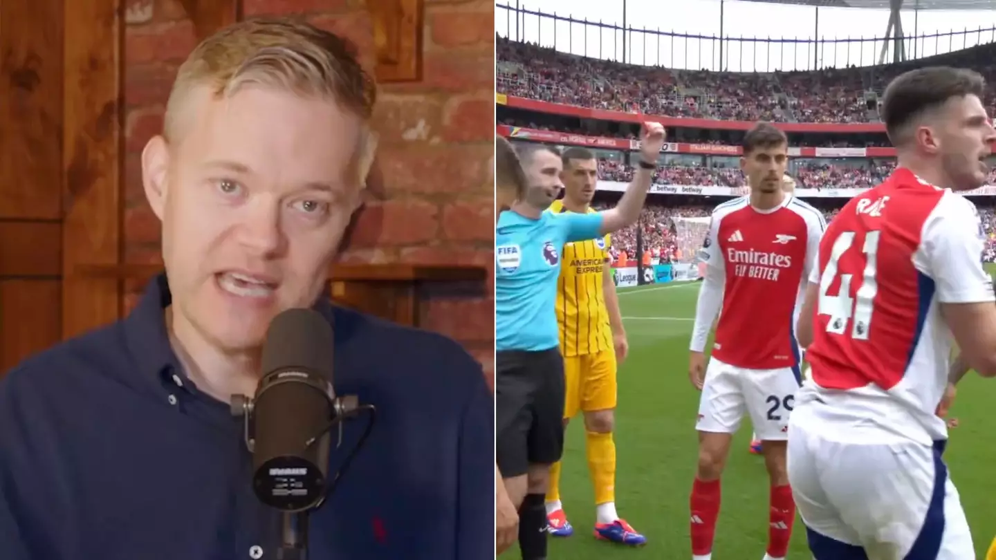 Mark Goldbridge holds nothing back after hearing VAR audio of controversial Declan Rice red card