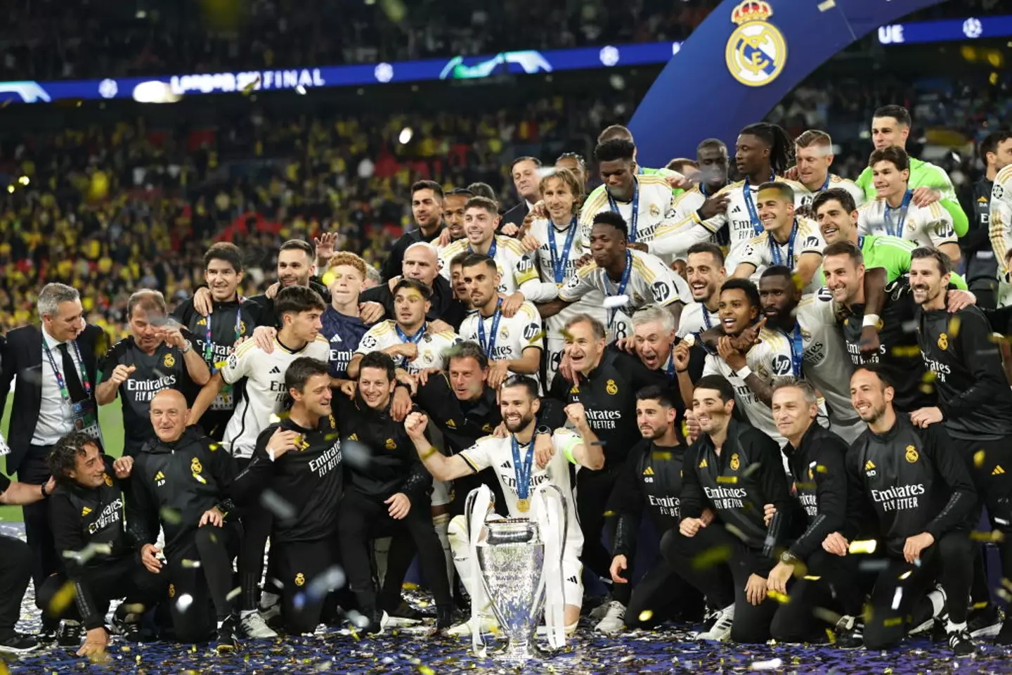 Real Madrid are the current holders of the Champions League -