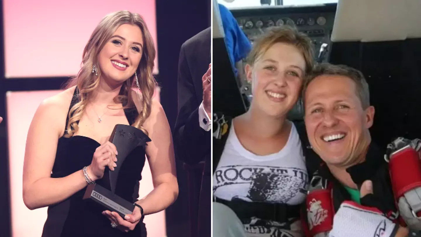Michael Schumacher's daughter posts message as F1 legend makes 'first public appearance in 11 years'