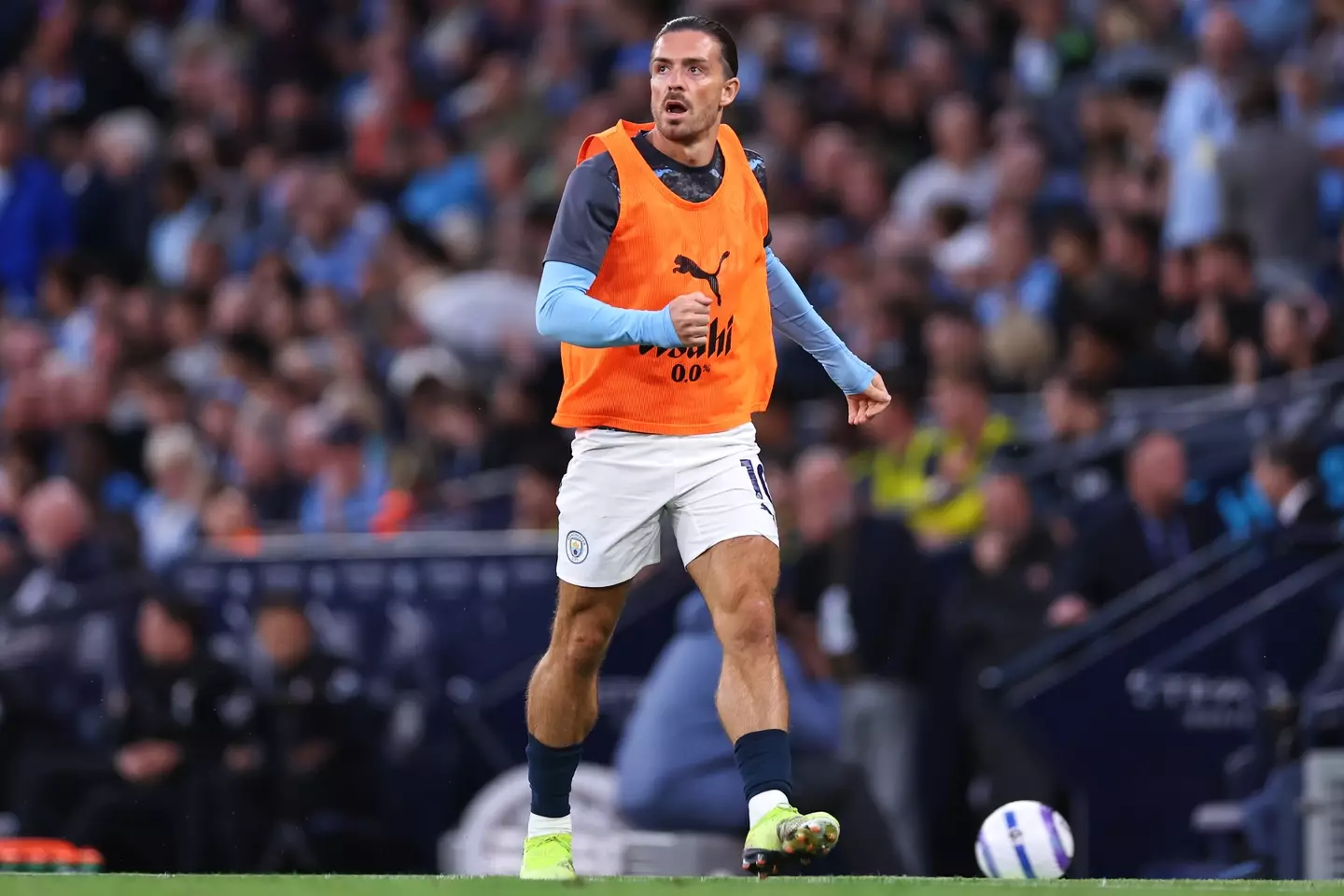 Jack Grealish's future appears to lie away from Manchester City. Image: Getty