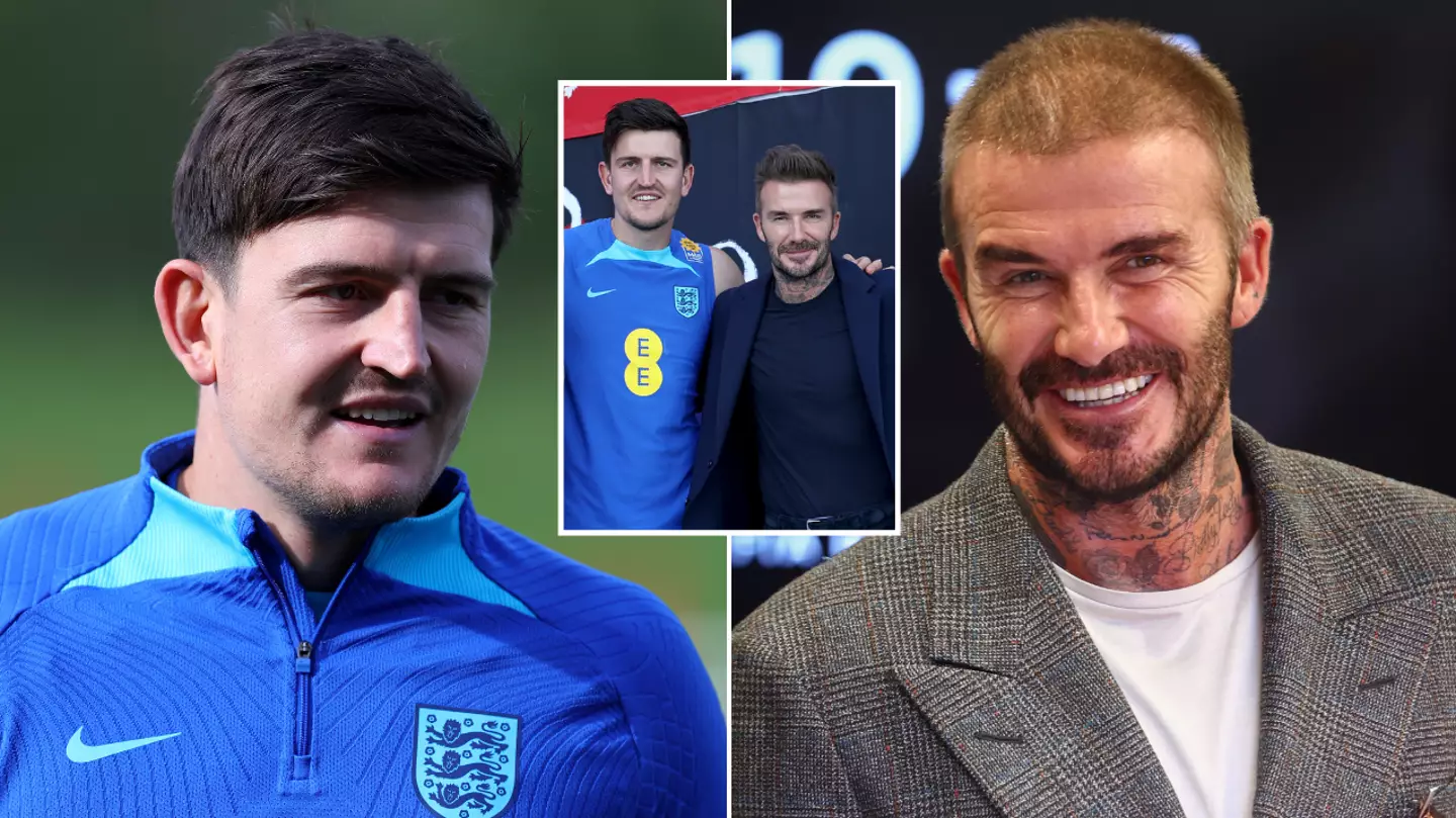 What David Beckham said to Harry Maguire during 'classy' phone call to Man Utd defender