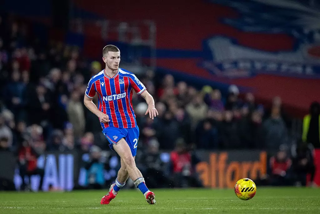 Adam Wharton in action for Crystal Palace (Credit:Getty)
