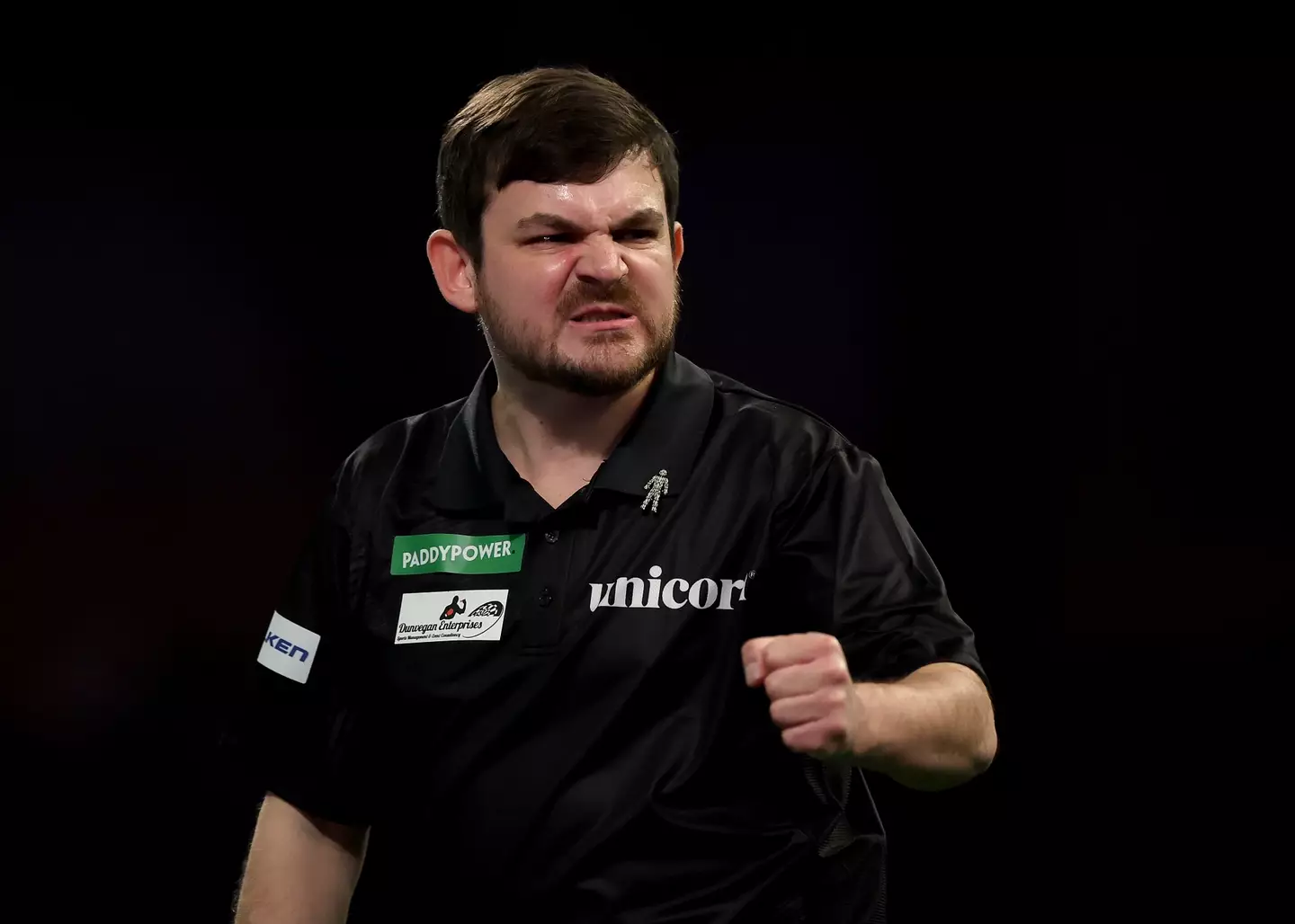 Matthew Dennant is set to lose his PDC Tour card. Image: Getty