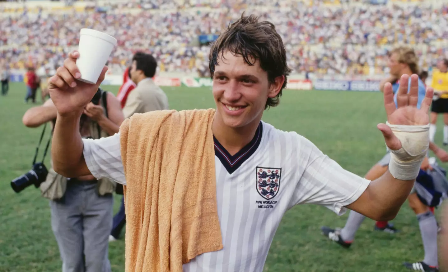 Lineker won the golden boot at the 1986 World Cup (Getty)