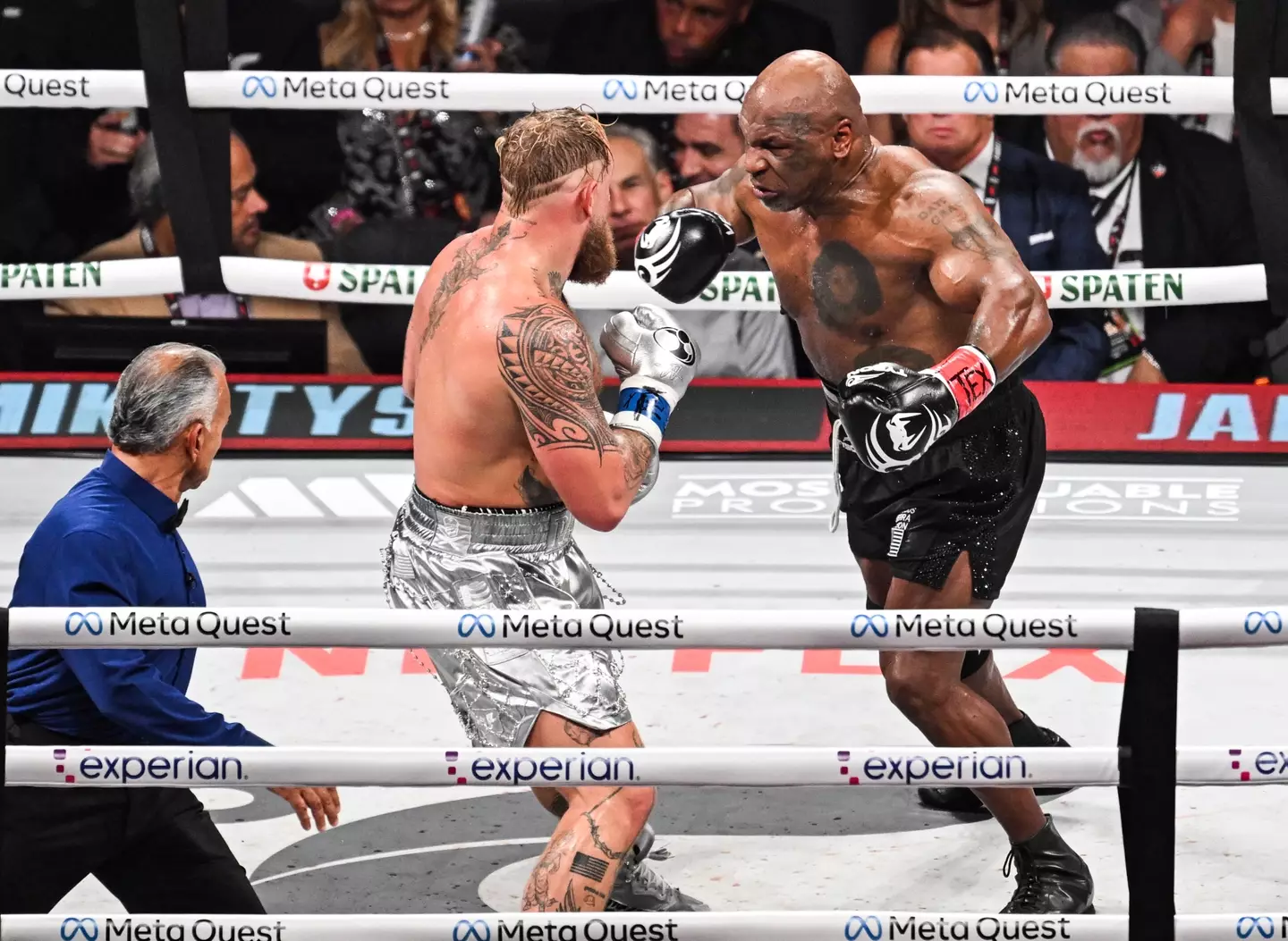 Jake Paul and Mike Tyson have both been suspended. Image: Getty