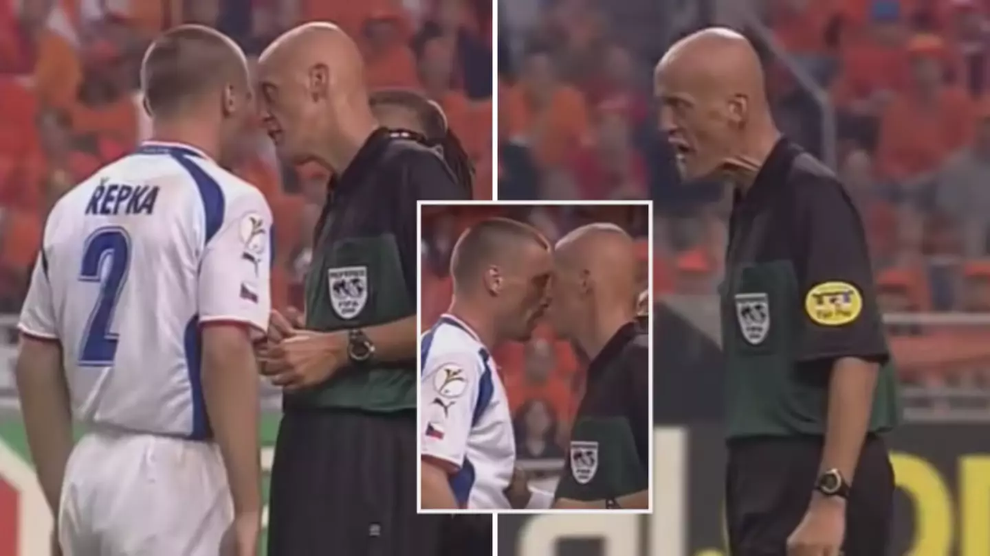 Pierluigi Collina Once Squared Up To Czech Hardman Tomas Repka, There Was Only One Winner