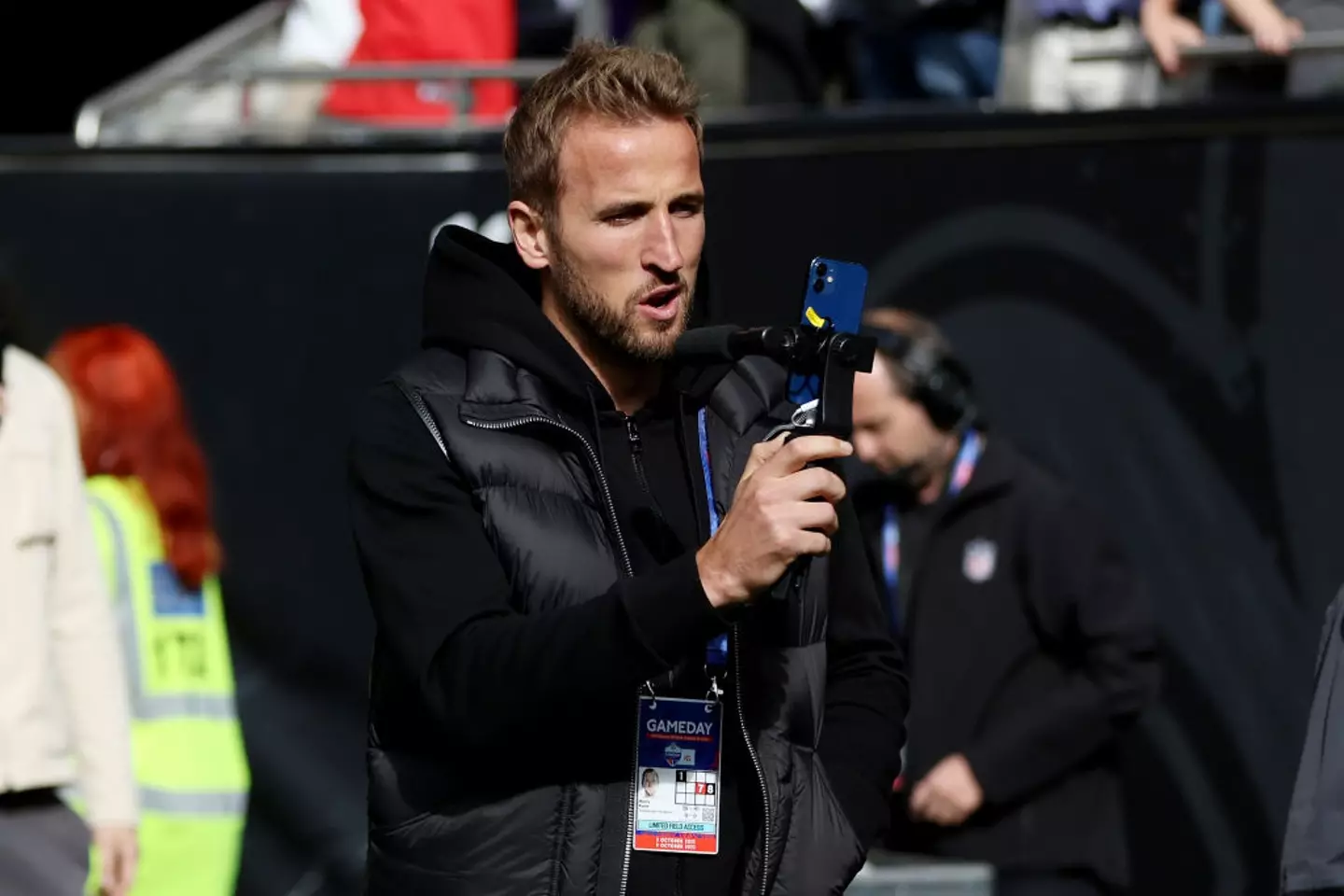 Harry Kane is a fan of American football (Image: Getty)