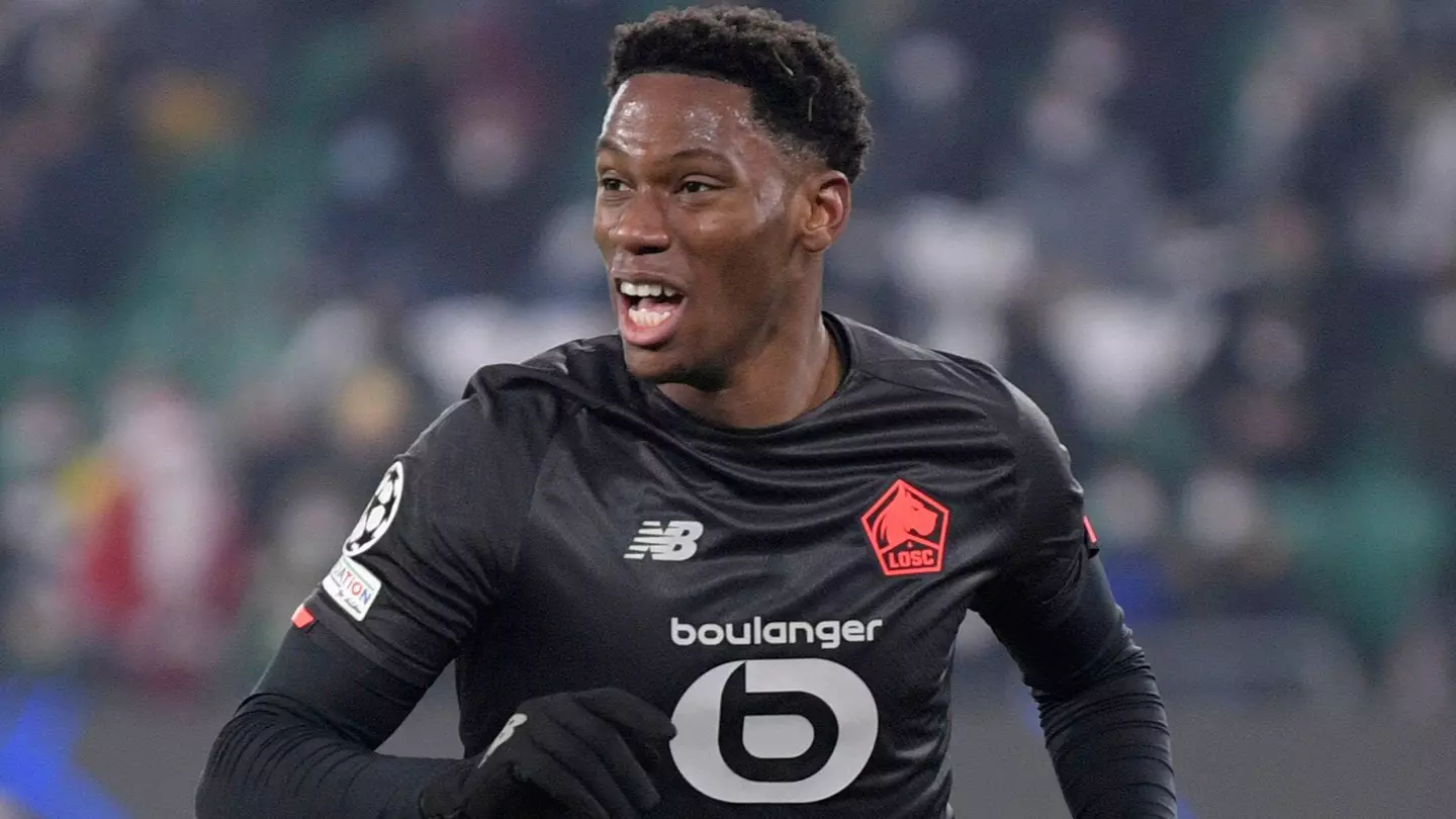 Jonathan David of Lille. (Alamy)