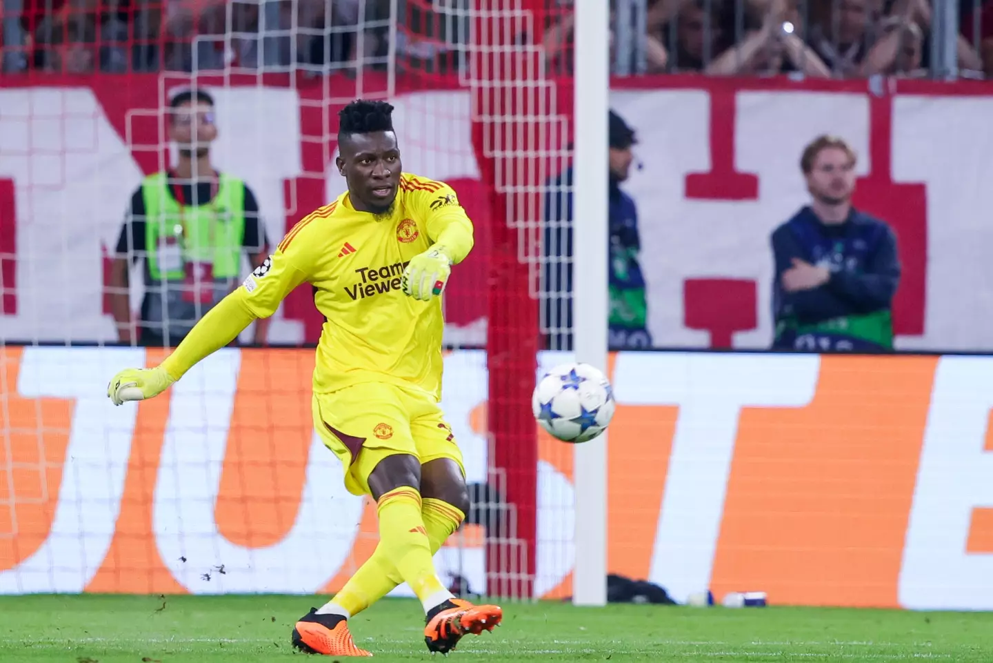 Onana has had a hard start to life at Old Trafford. Image: Getty