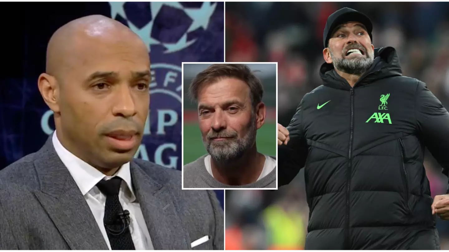 Thierry Henry shares theory on why Jurgen Klopp is really leaving Liverpool that isn't just to do with 'energy'