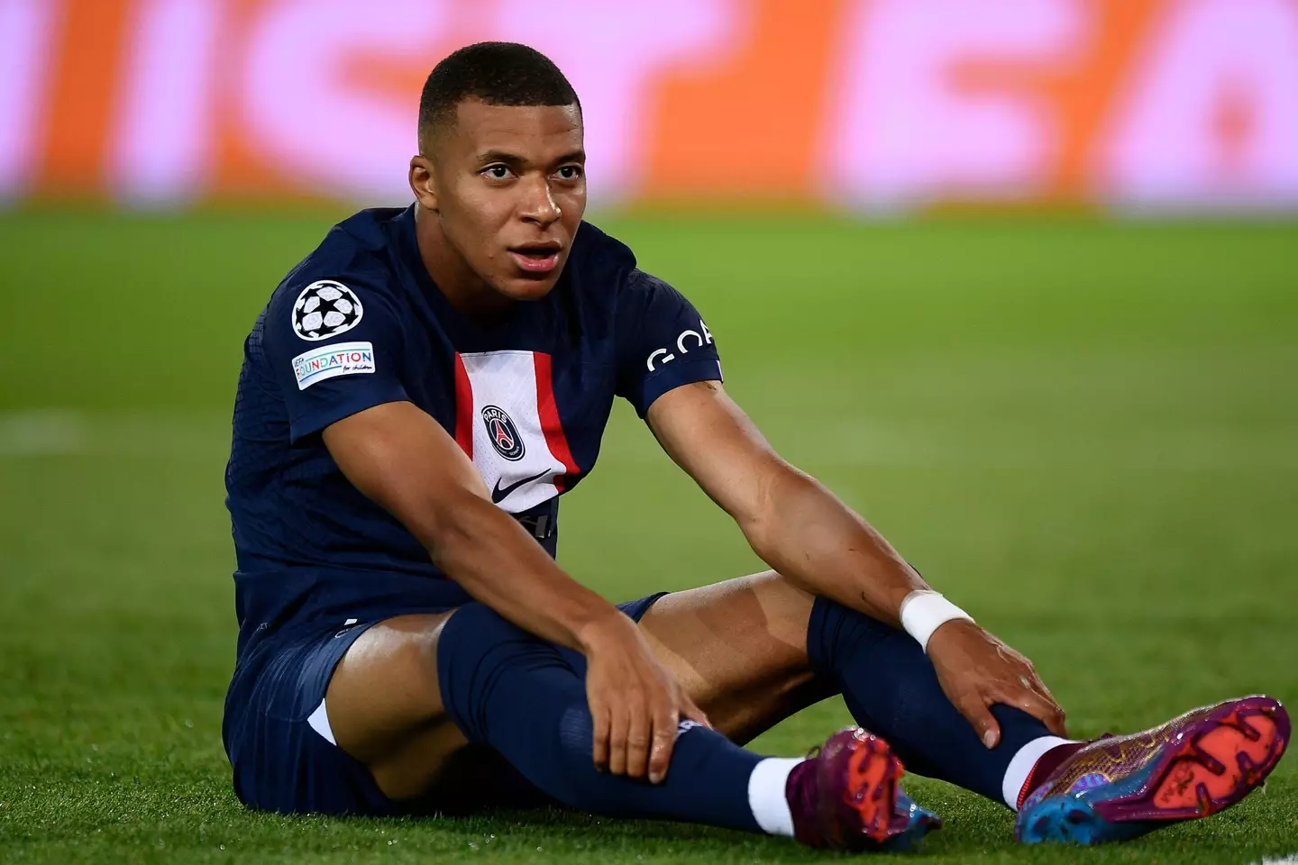 Mbappe is on a lucrative contract at the Parc des Princes. (Image