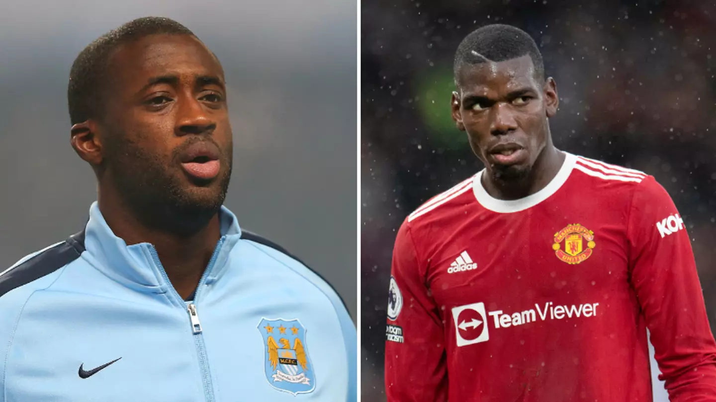 Man Utd fan claims Paul Pogba in his prime was better than Yaya Toure, it's got everyone talking