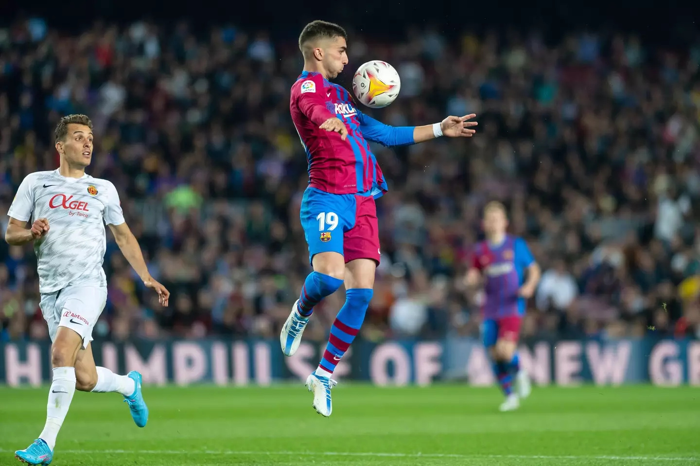 Ferran Torres moved to FC Barcelona in January (DAX Images / Alamy)
