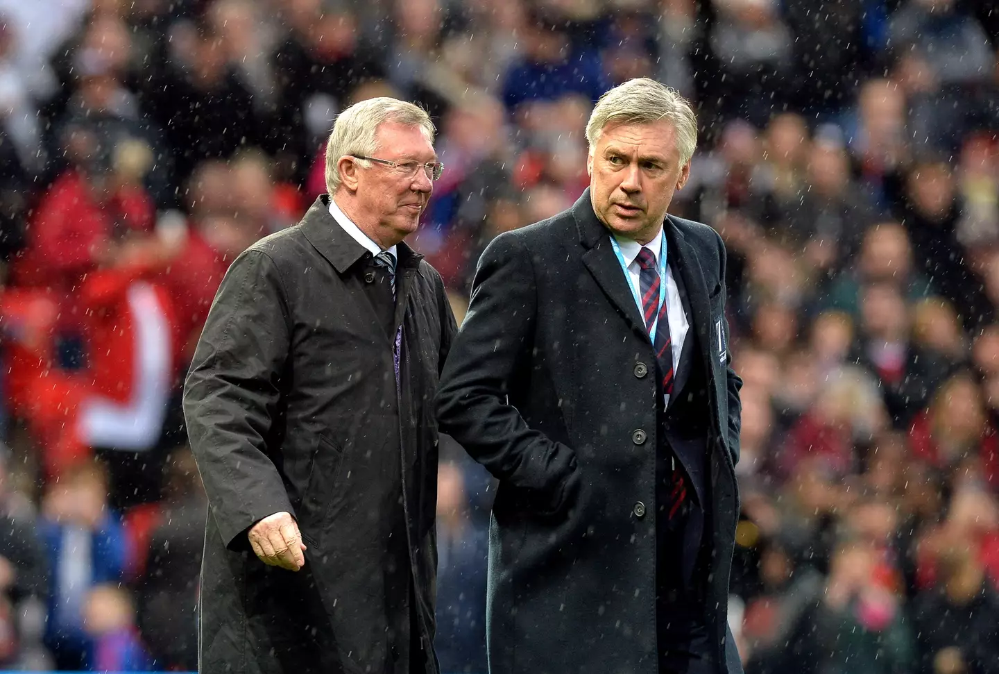 Ferguson is said to have a 'close' relationship with Ancelotti. Image: PA Images