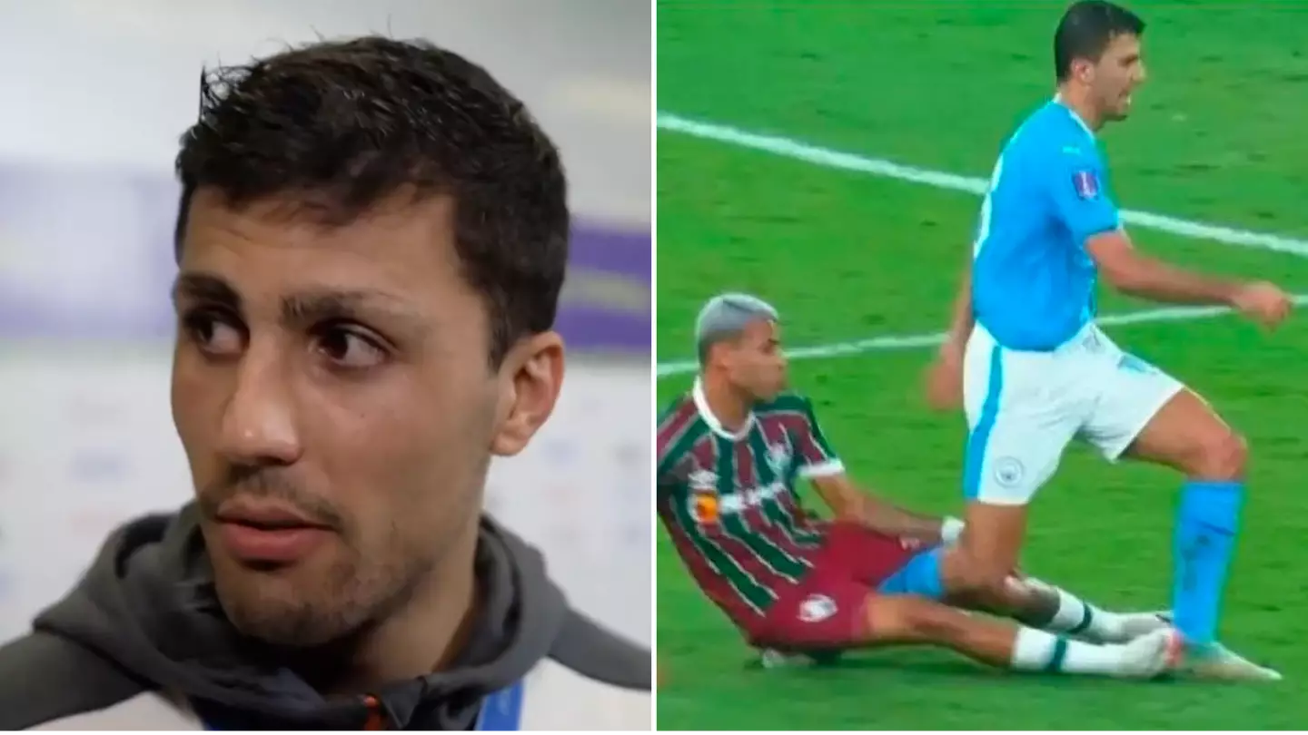 “Close to tears” - Rodri breaks silence after limping off against Fluminense in Club World Cup