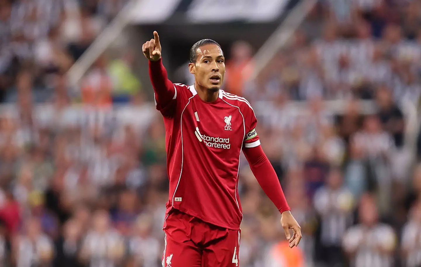 Virgil van Dijk scored the winner against Atletico Madrid (Image: Getty)