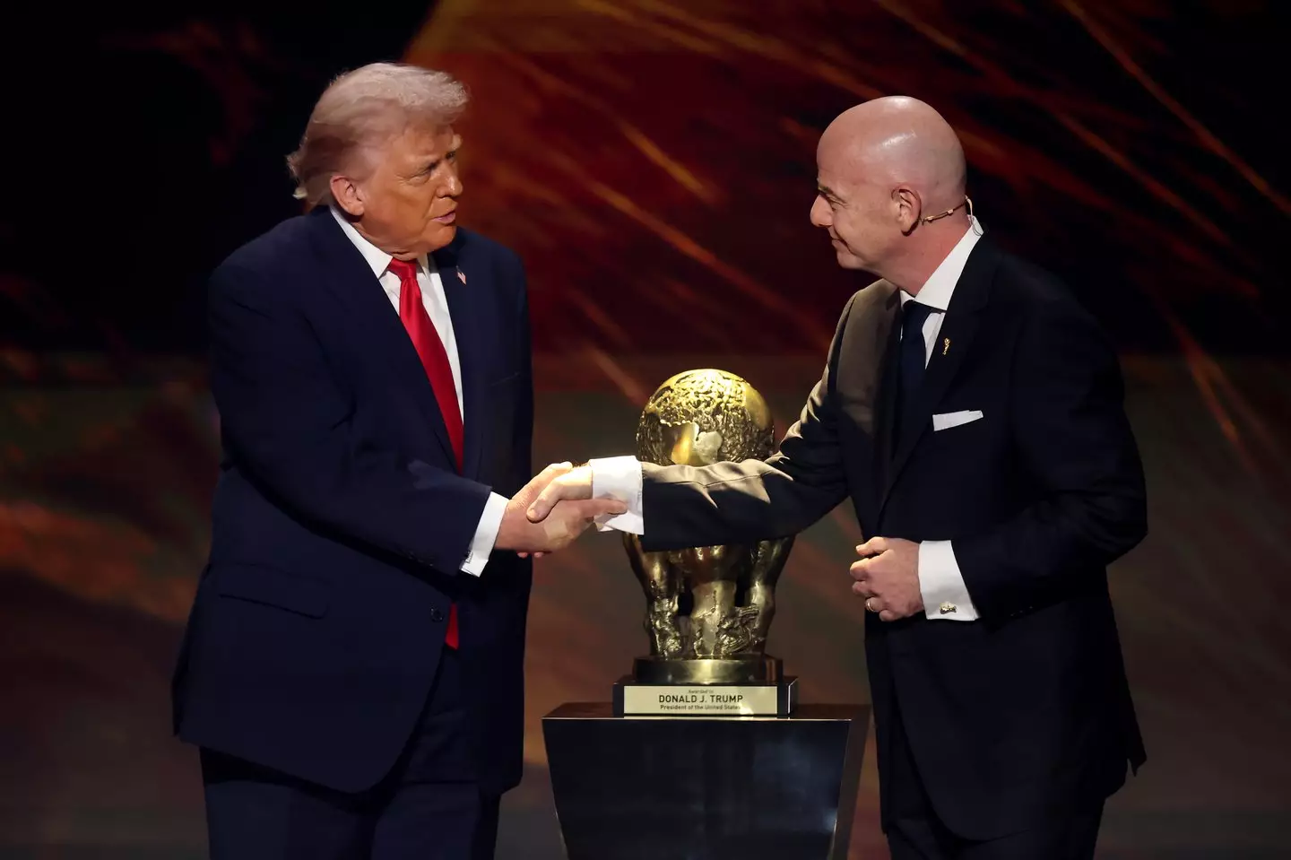 Infantino has worked closely with Trump for the 2026 World Cup. Image: Getty