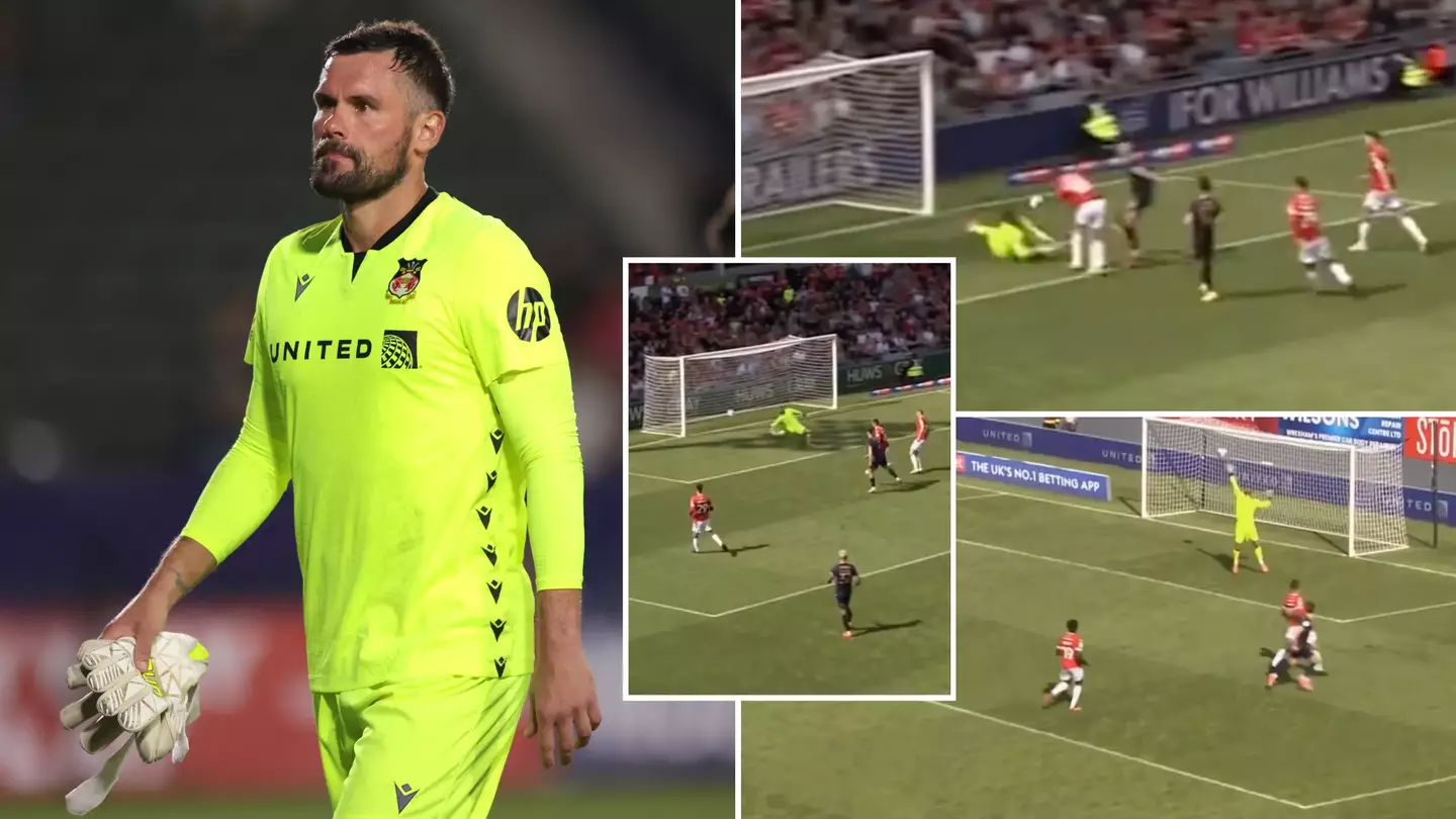 Ben Foster’s 'highlights' from final game for Wrexham have gone viral