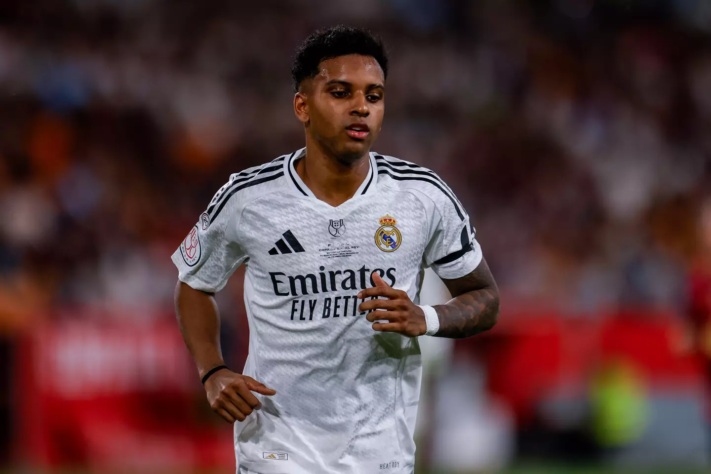 Rodrygo in action for Real Madrid. Image: Getty