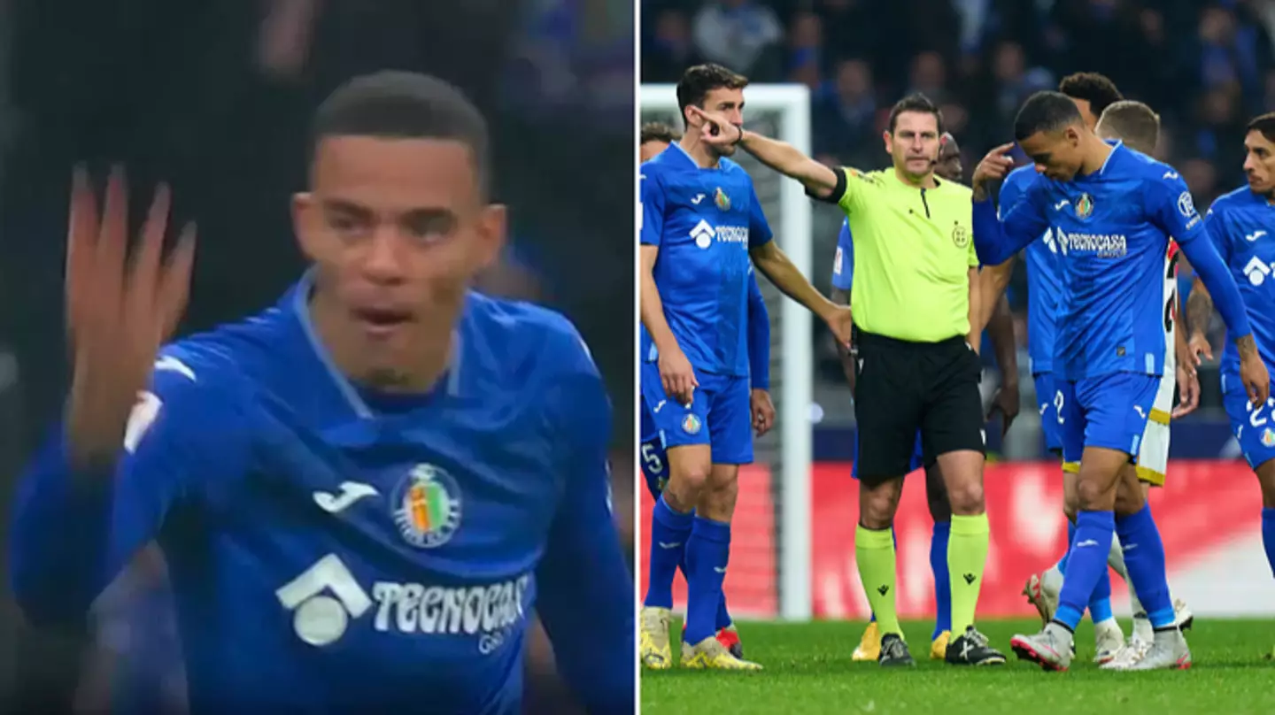 Spanish FA reveal what Mason Greenwood actually said to referee as Getafe red card overturned