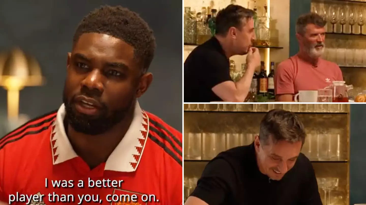 Micah Richards told Gary Neville he was a better player than him, his reaction was priceless