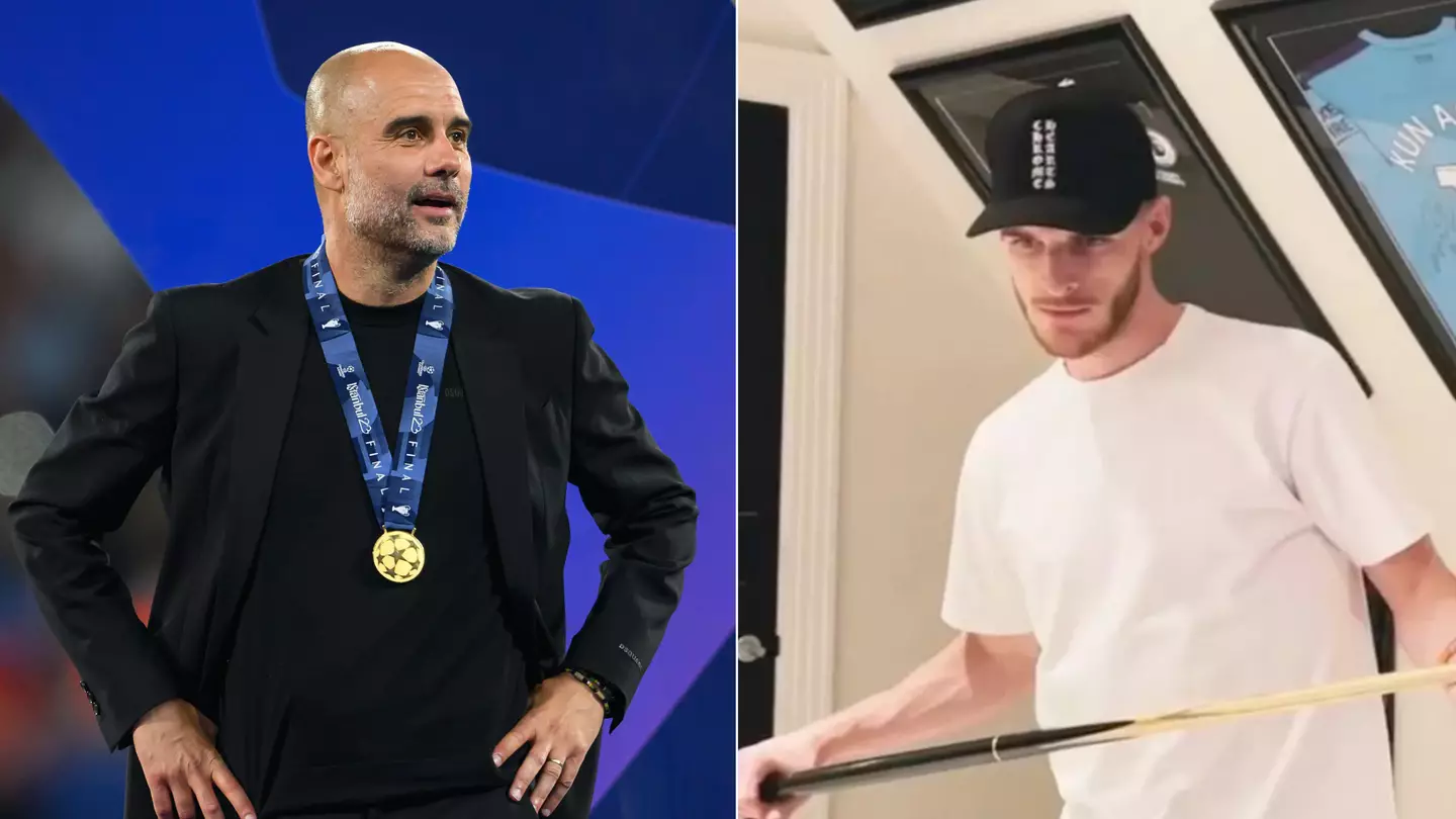 Man City fans think they hold secret advantage for Declan Rice as old photo resurfaces