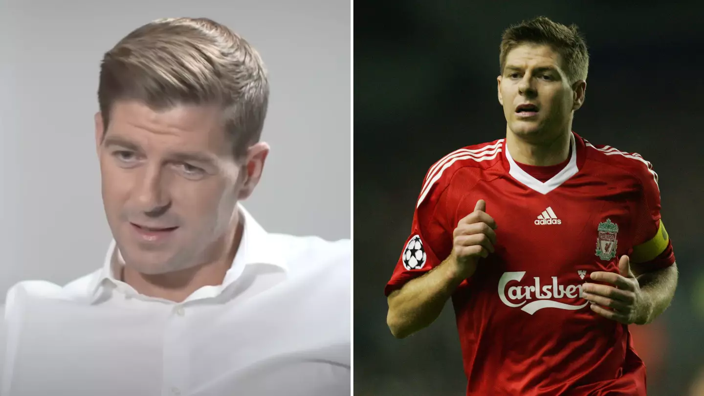 Liverpool and England legend Steven Gerrard didn't hesitate when naming the best midfielder he played alongside