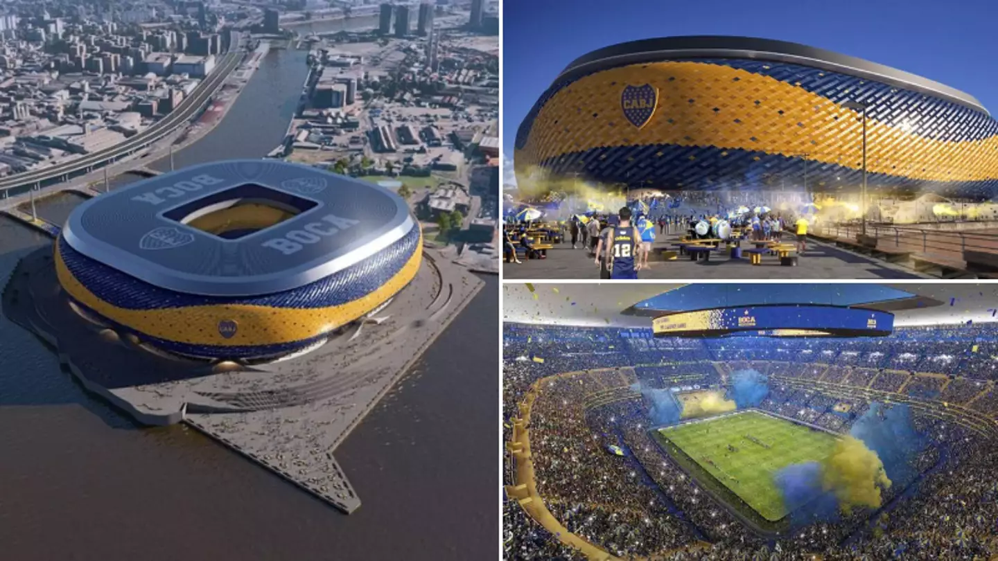 The plans for Boca Juniors’ new 112,000 seater-stadium are out of this world