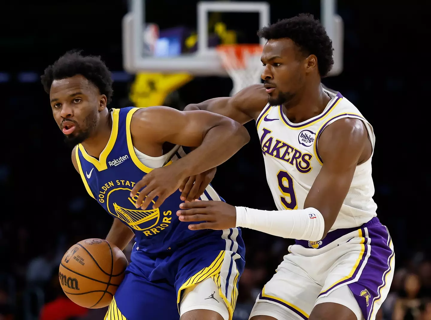 Bronny James. Image: Ronald Martinez / Staff via Getty