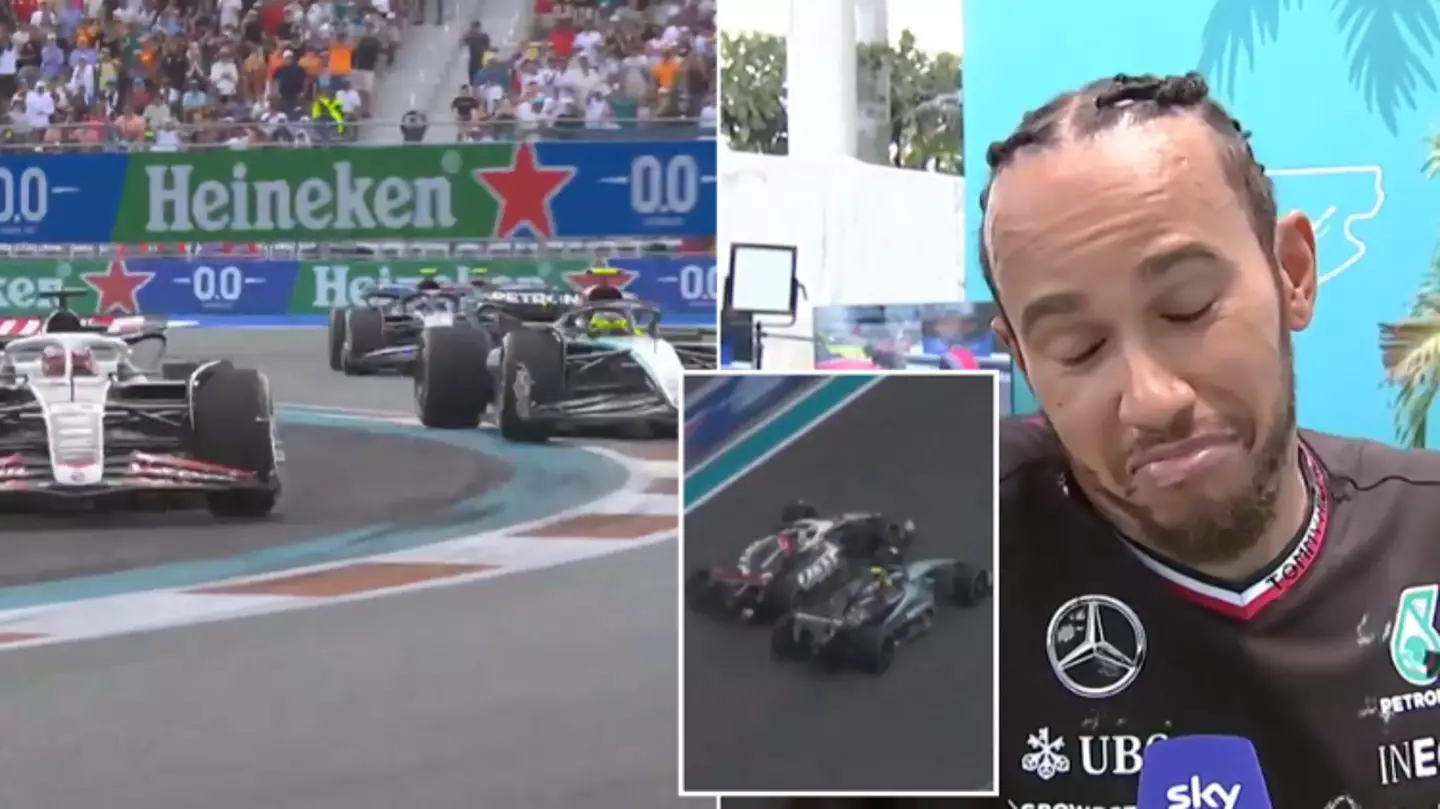 F1 driver could be banned following 'over the line' incident with Lewis Hamilton at Miami GP