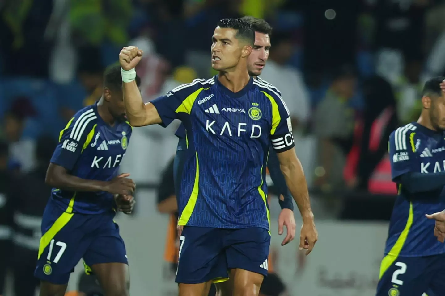 Cristiano Ronaldo has scored 49 goals in 47 appearances for Al-Nassr. (Image: Getty)