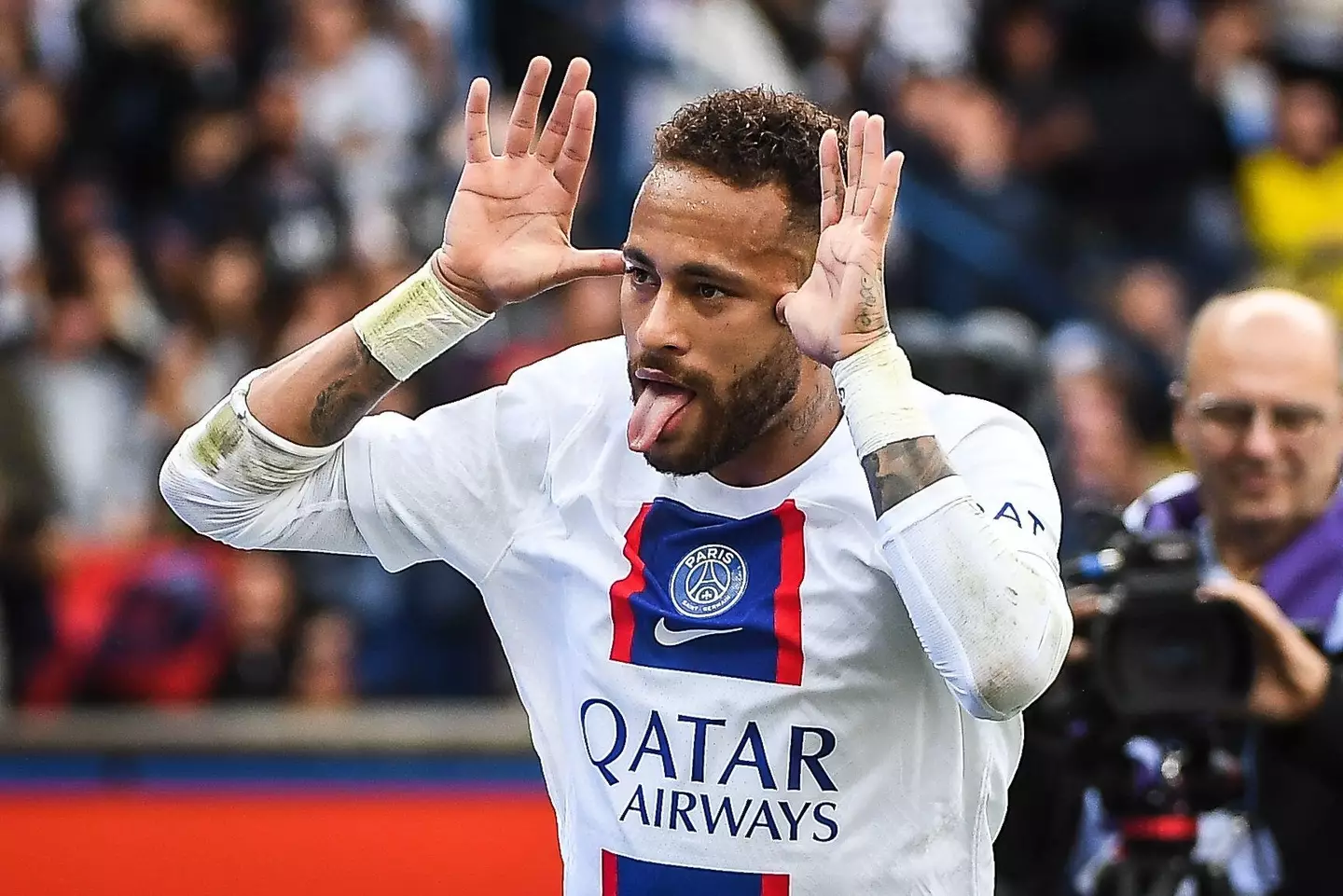 Neymar unloaded in his post-match interview. (Image