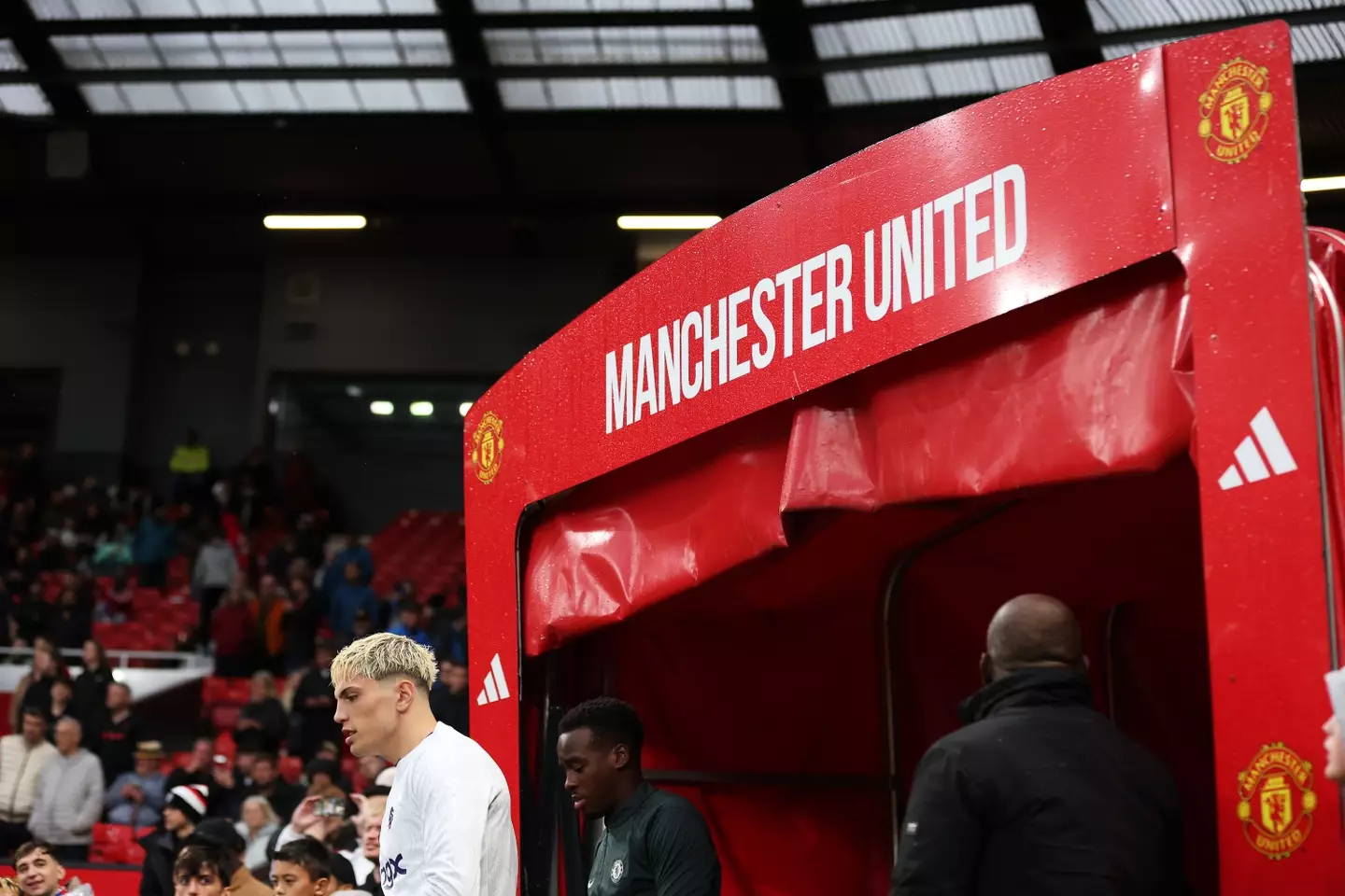 Alejandro Garnacho returned to Manchester United following his transfer to Chelsea. Image: Getty