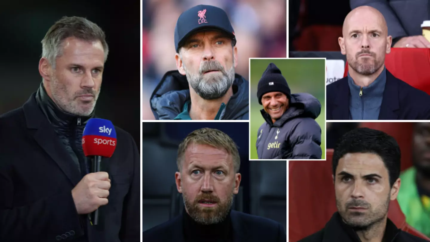 'I really do believe that' - Jamie Carragher predicts how the top four will look at the end of the season