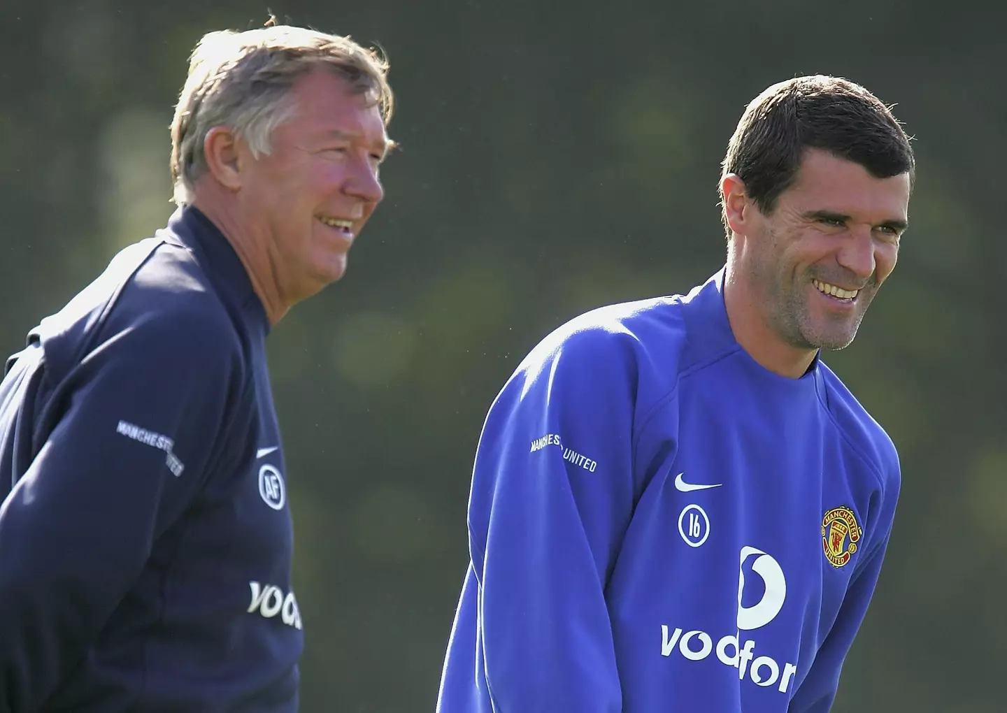 Sir Alex Ferguson and Roy Keane (Image: Getty)