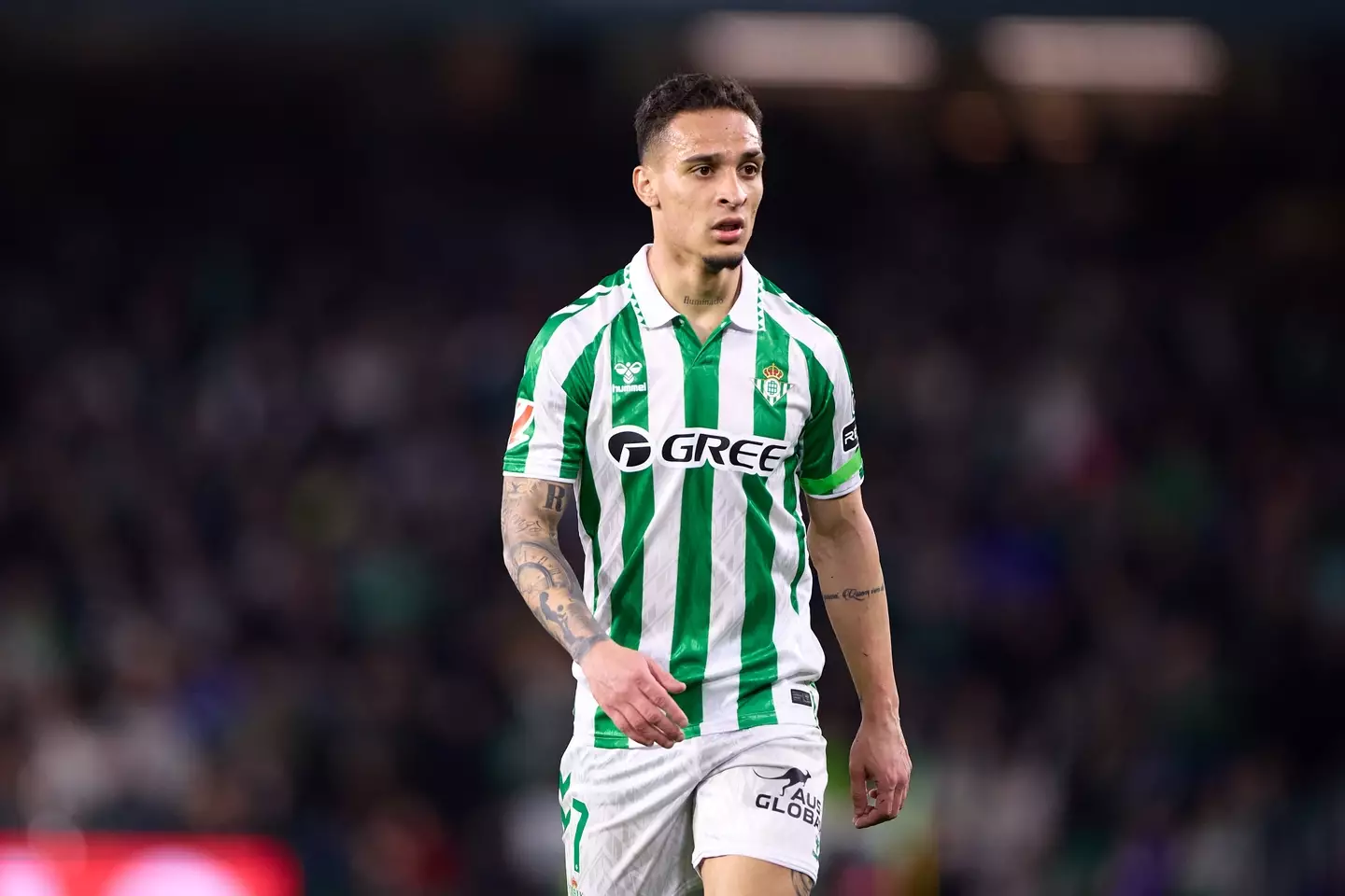 Antony has moved to Real Betis on loan from Manchester United. (Image: Getty)