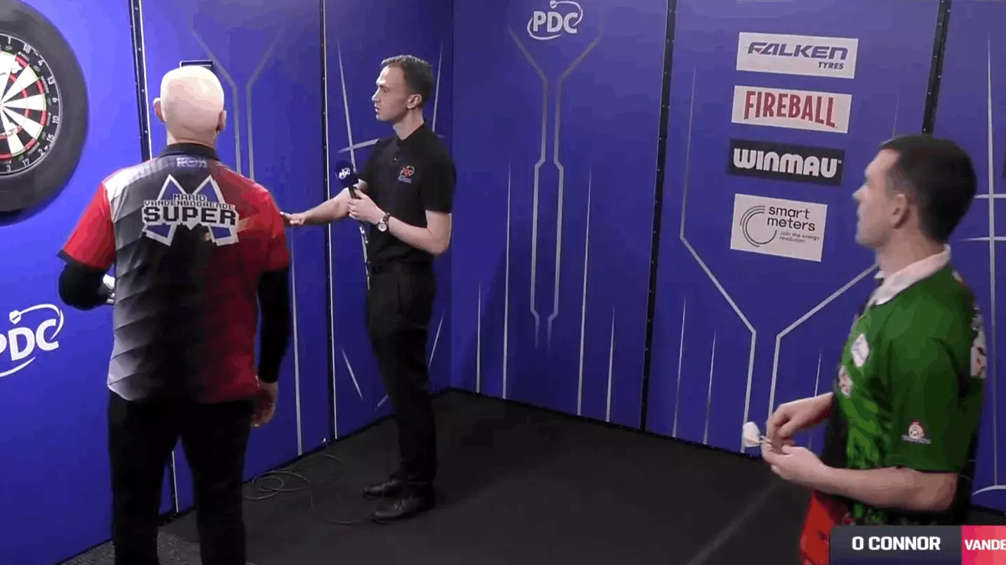 PDC Darts Match Interrupted As Ultra-Rare Error Spotted by Caller