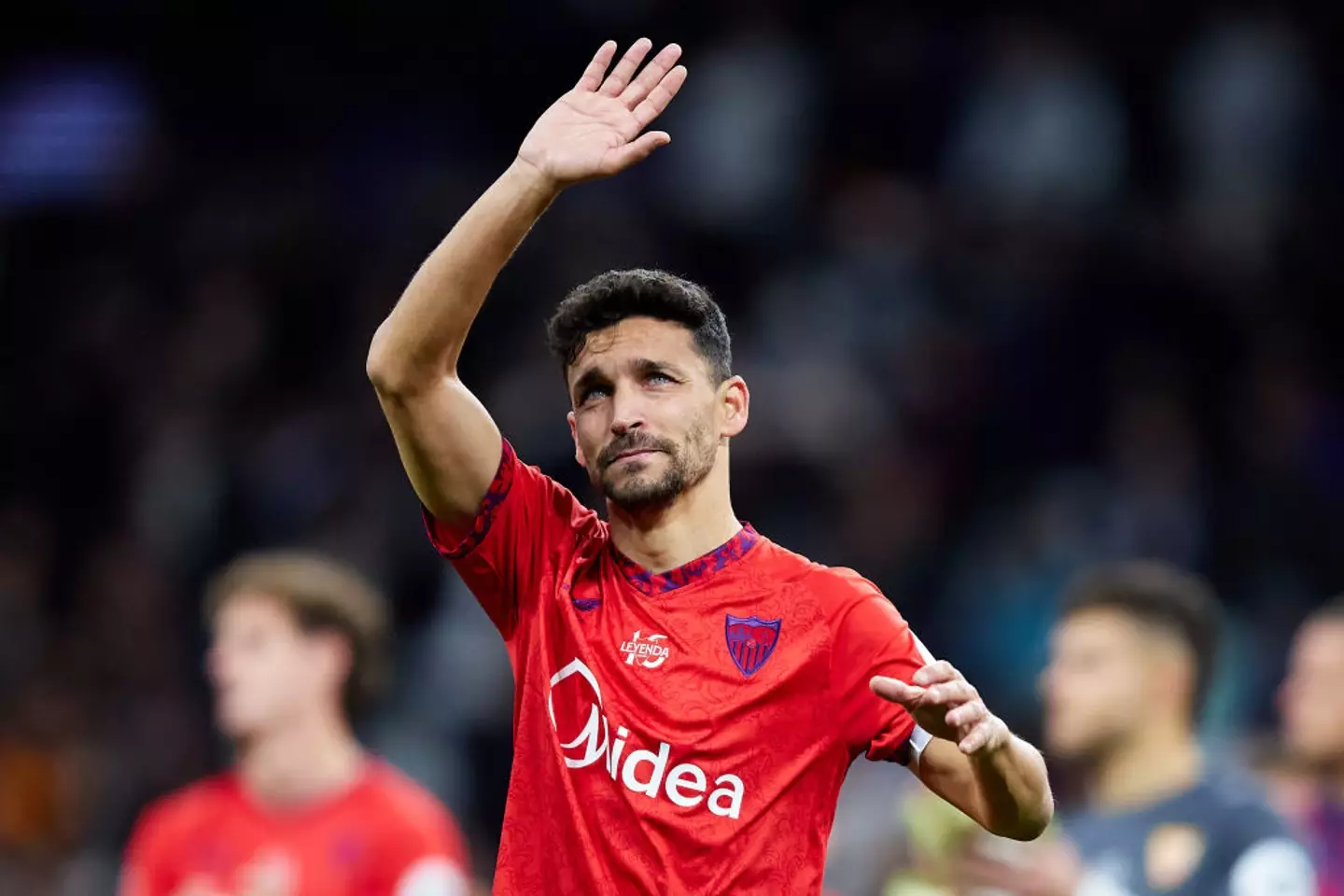 Jesus Navas made an incredible 705 appearances for Sevilla. (Image: Getty)