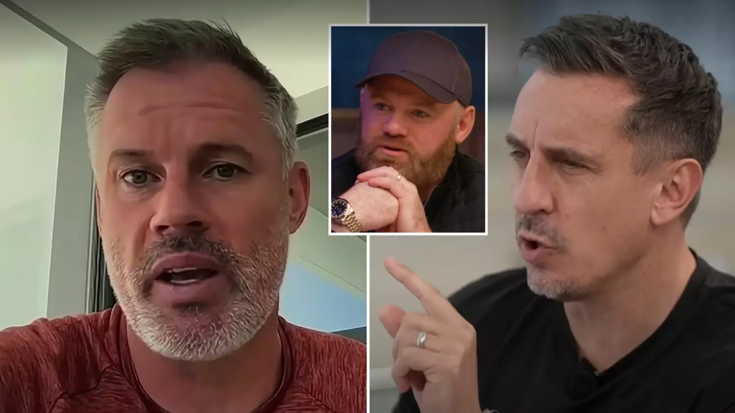 Jamie Carragher calls out Gary Neville and Wayne Rooney for extraordinary claim after England vs Netherlands