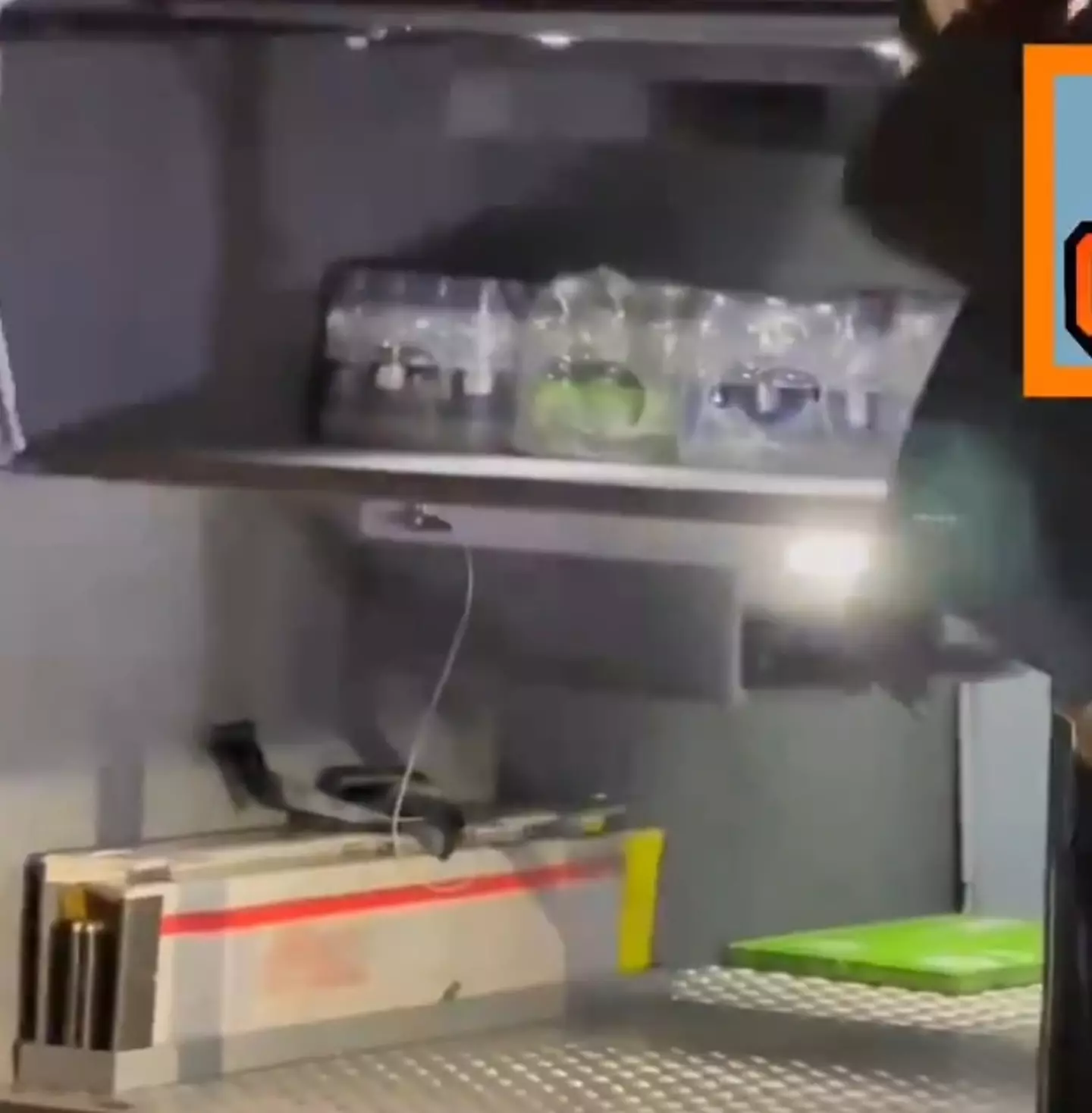 Manchester City brought their own water to Madrid. Image: El Chiringuito