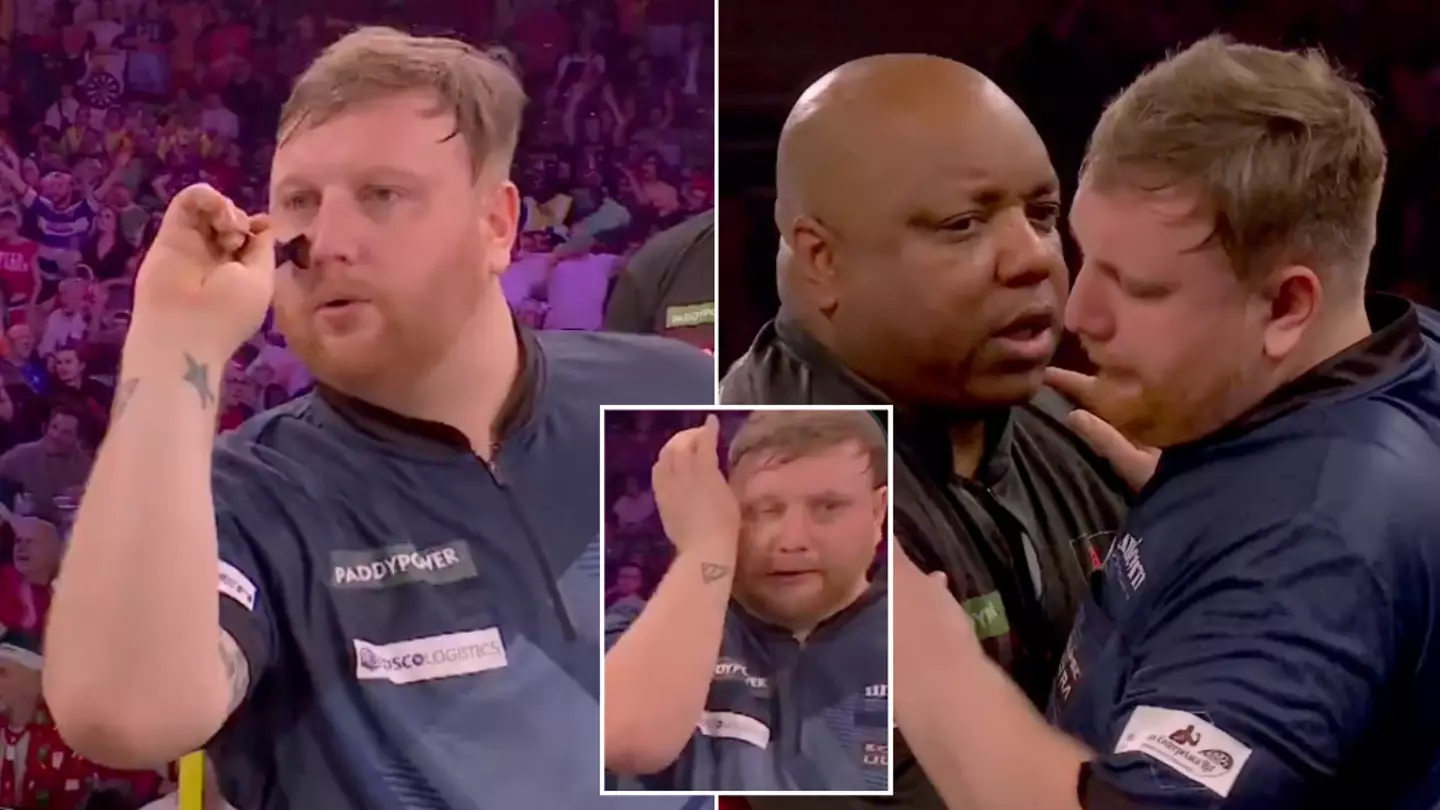 Cameron Menzies has explained why he finds it difficult on stage as he breaks down in tears at World Darts Championships