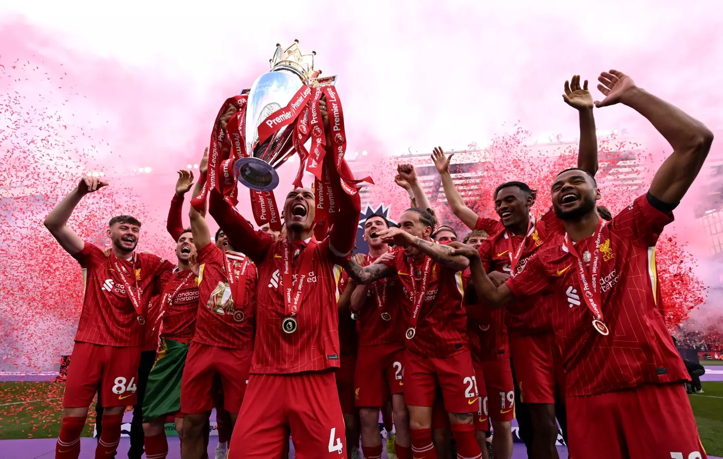 Liverpool are favourites to lift this season's Premier League title. Image credit: