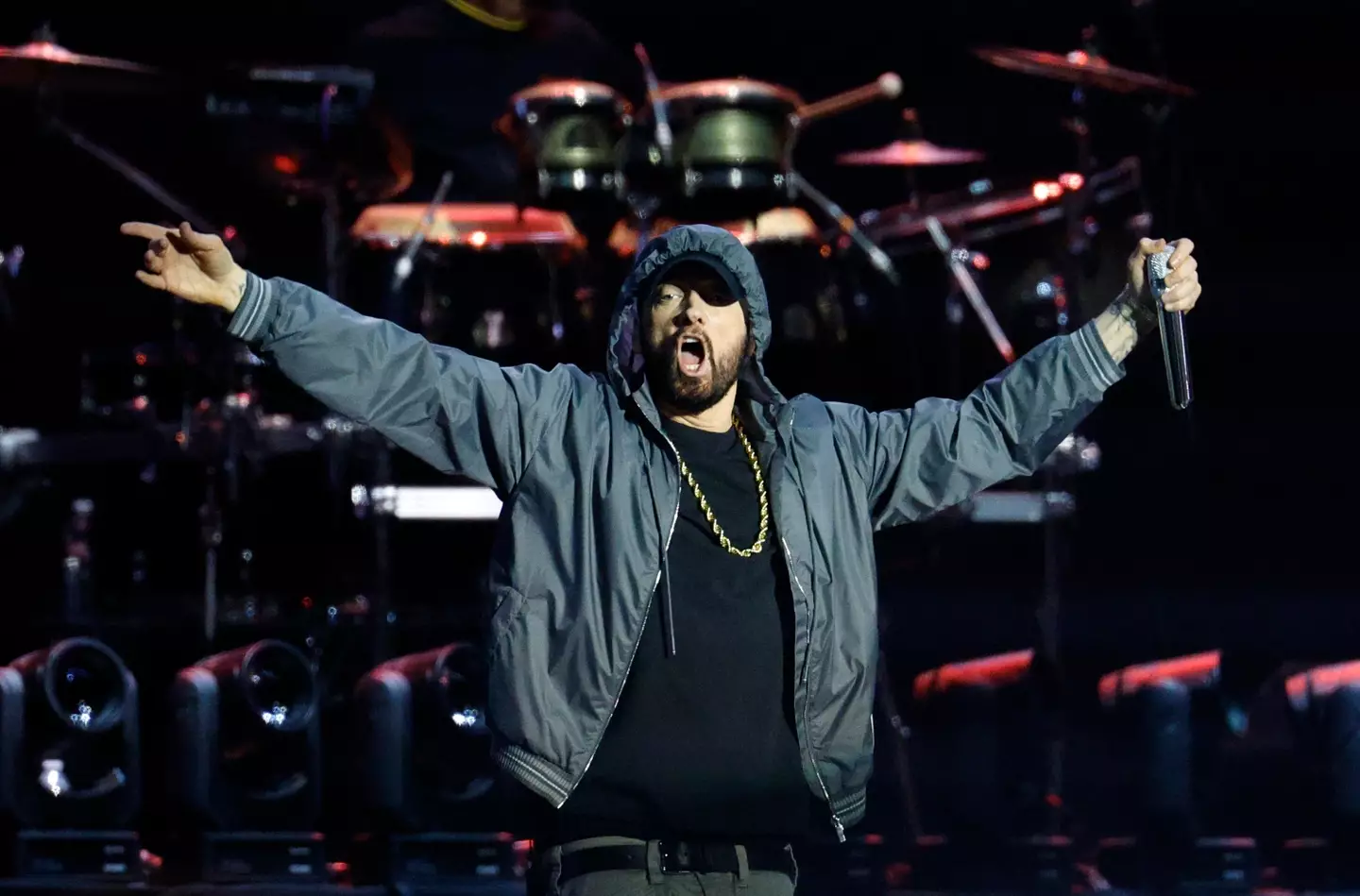Eminem performing in August 2024- Getty