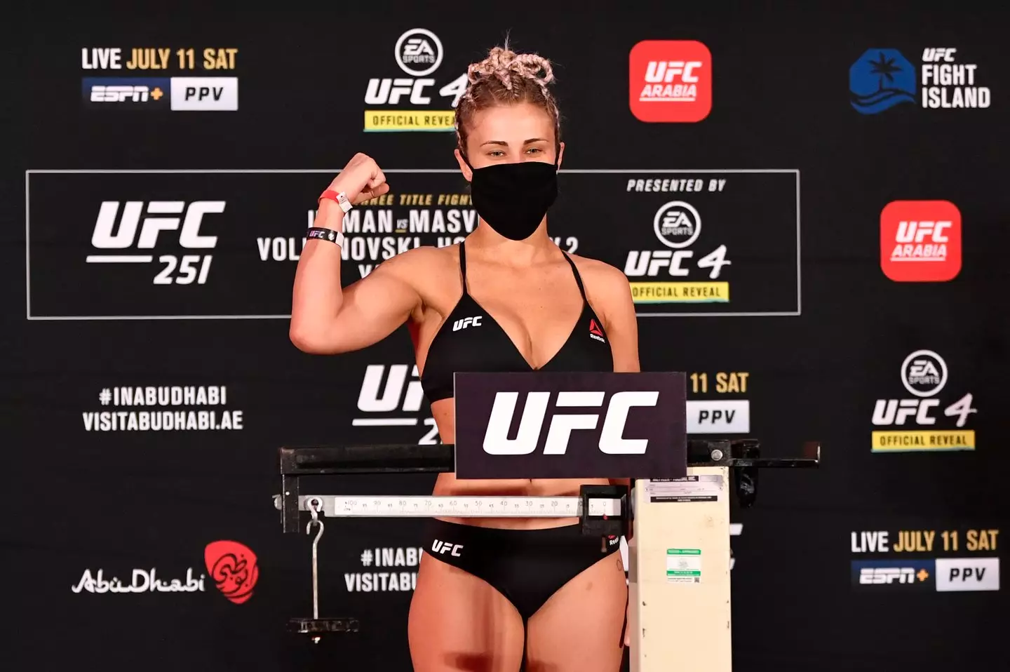 Paige VanZant fought nine times in the UFC. Image: Getty