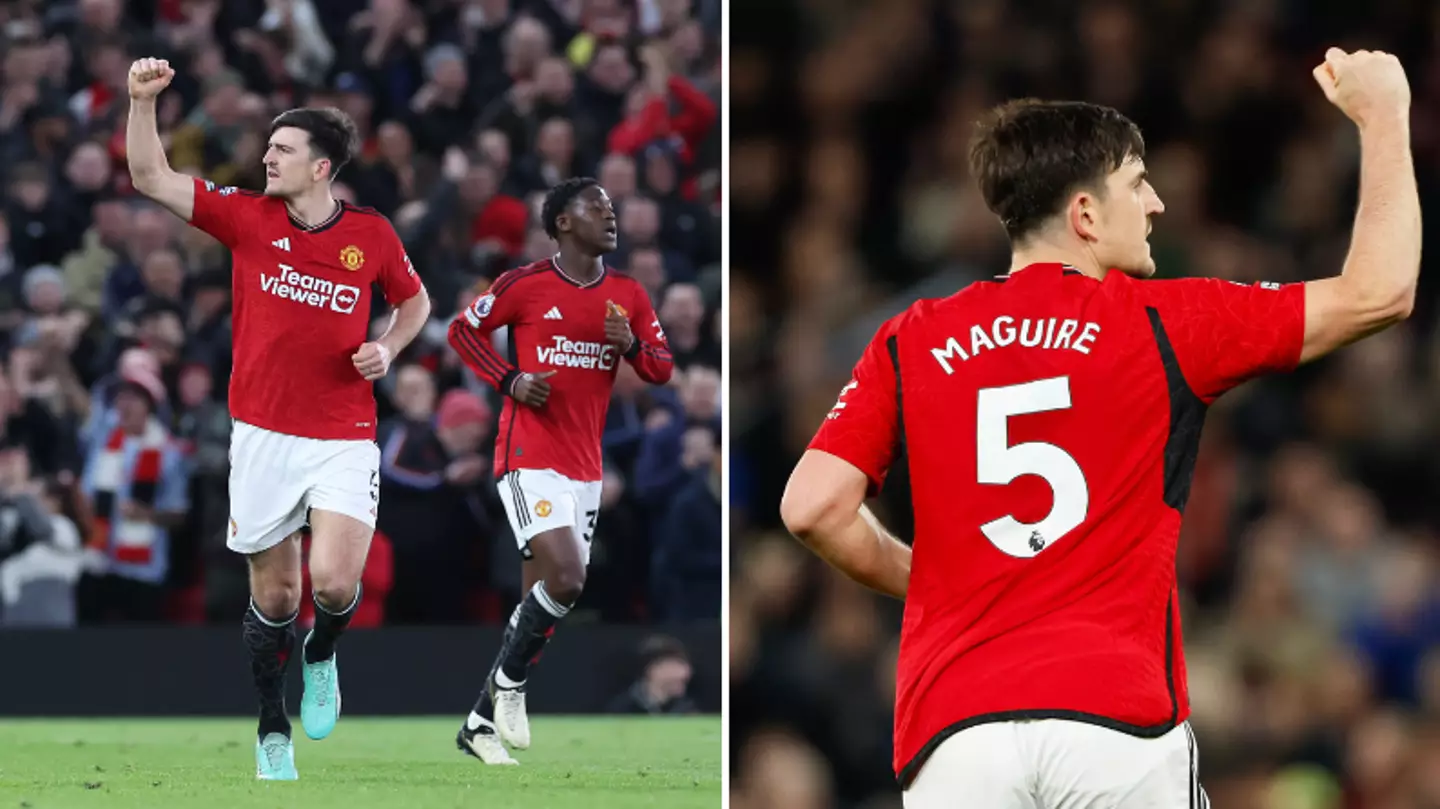 Harry Maguire writes his name in Premier League history with record-breaking goal against Sheffield United