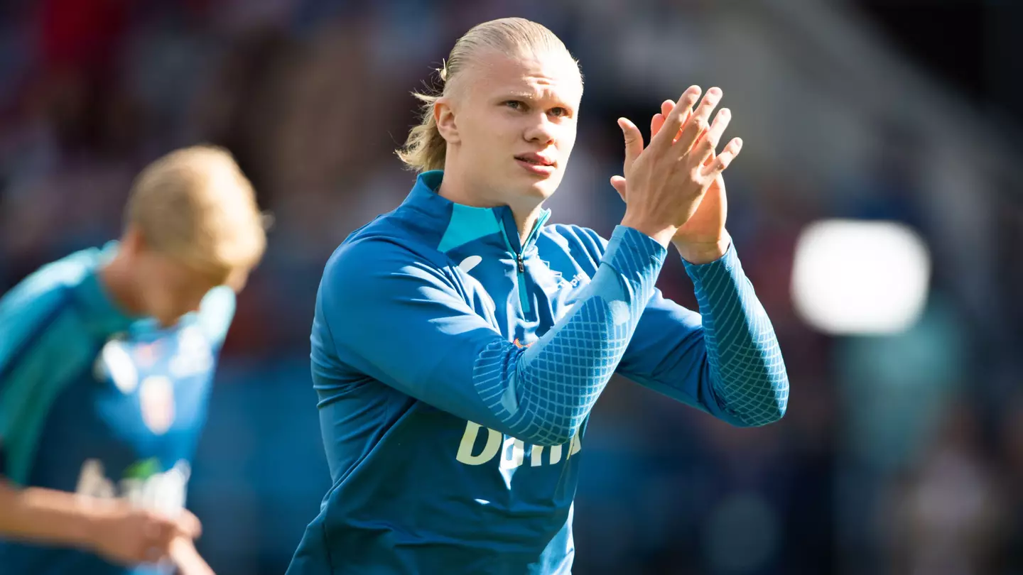 Erling Haaland will link-up with his Manchester City teammates soon