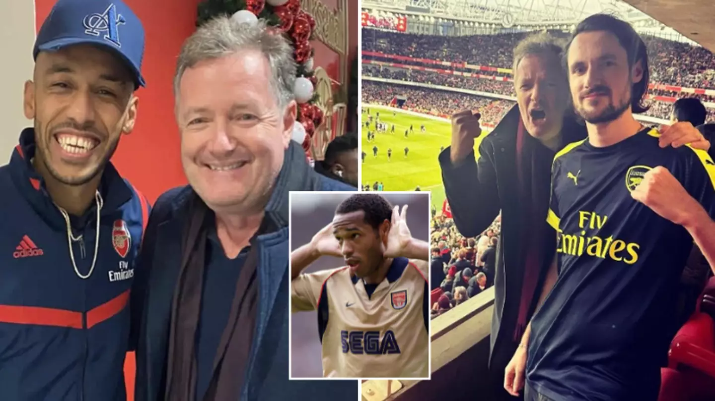 Fans can't believe Piers Morgan named Oleksandr Zinchenko in Arsenal's all-time XI