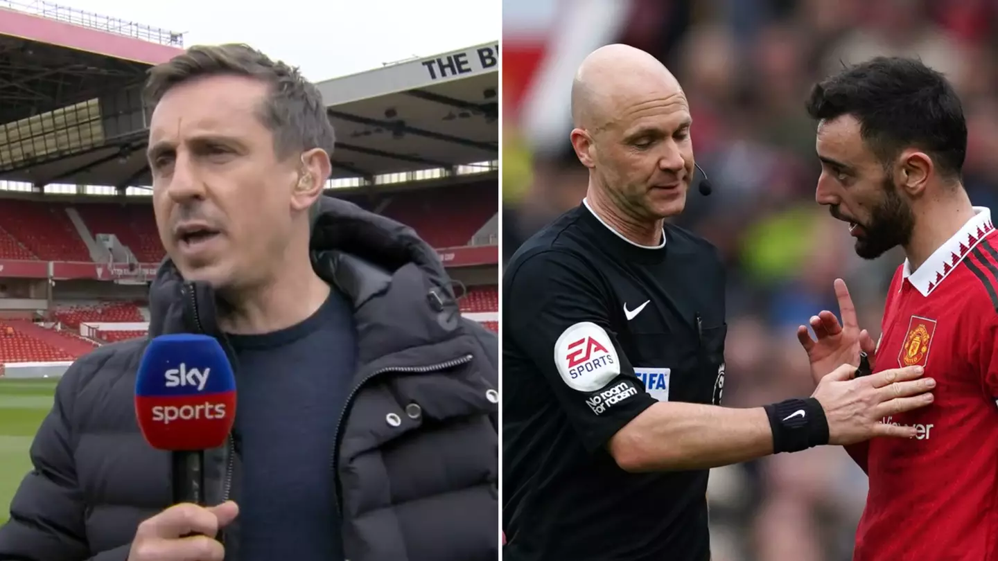 Gary Neville doubles down on criticism for Bruno Fernandes, after Man Utd star hits back at him