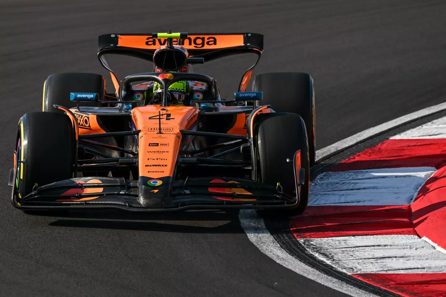 Lando Norris came fifth in sprint qualifying. Image: Getty