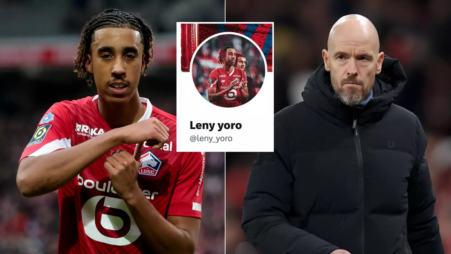 Leny Yoro forced to speak out on social media after ‘fake’ Man Utd comments go viral